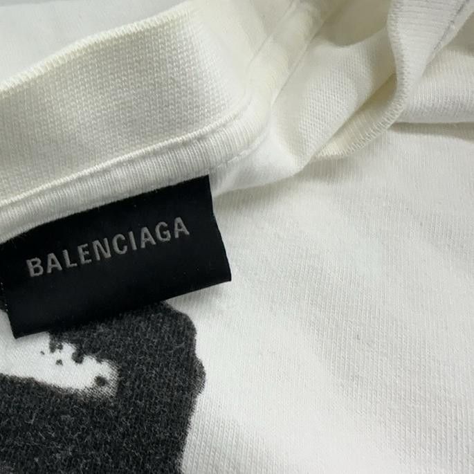 Balenciaga Balenciaga Logo Graphic T-Shirt Size M Size US M / EU 48-50 / 2 - 11 Thumbnail