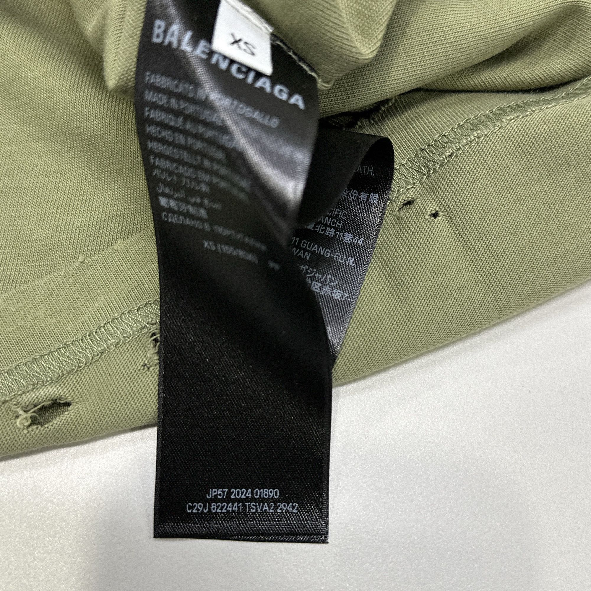 Balenciaga Balenciaga Logo T-Shirt Size XS Size US XS / EU 42 / 0 - 6 Thumbnail