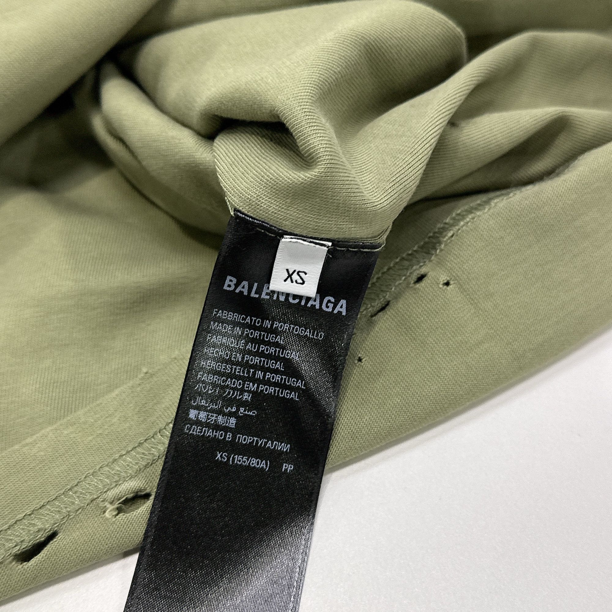 Balenciaga Balenciaga Logo T-Shirt Size XS Size US XS / EU 42 / 0 - 5 Thumbnail