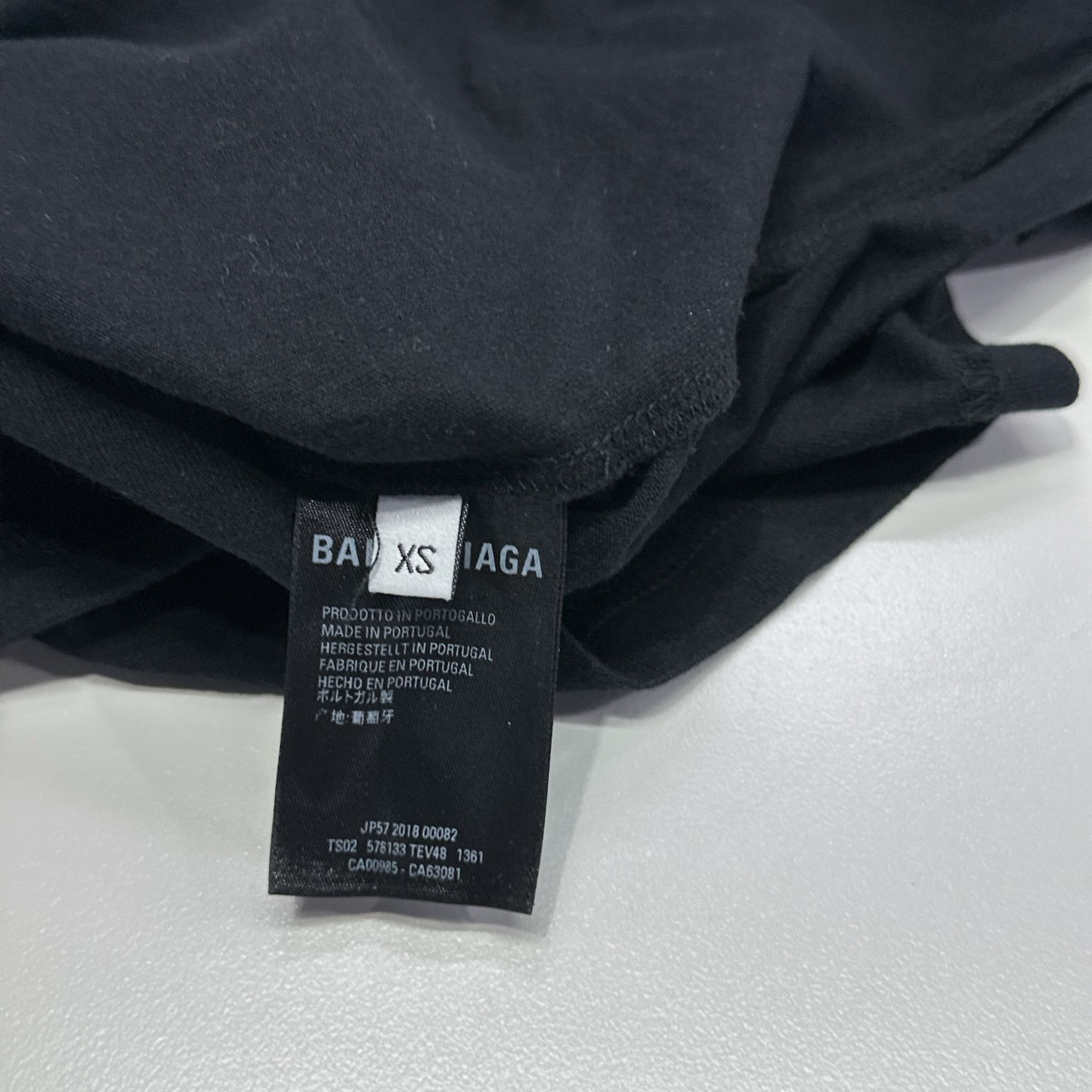 Balenciaga Balenciaga Logo Short Sleeve T-Shirt Size XS Size XS / US 0-2 / IT 36-38 - 4 Thumbnail