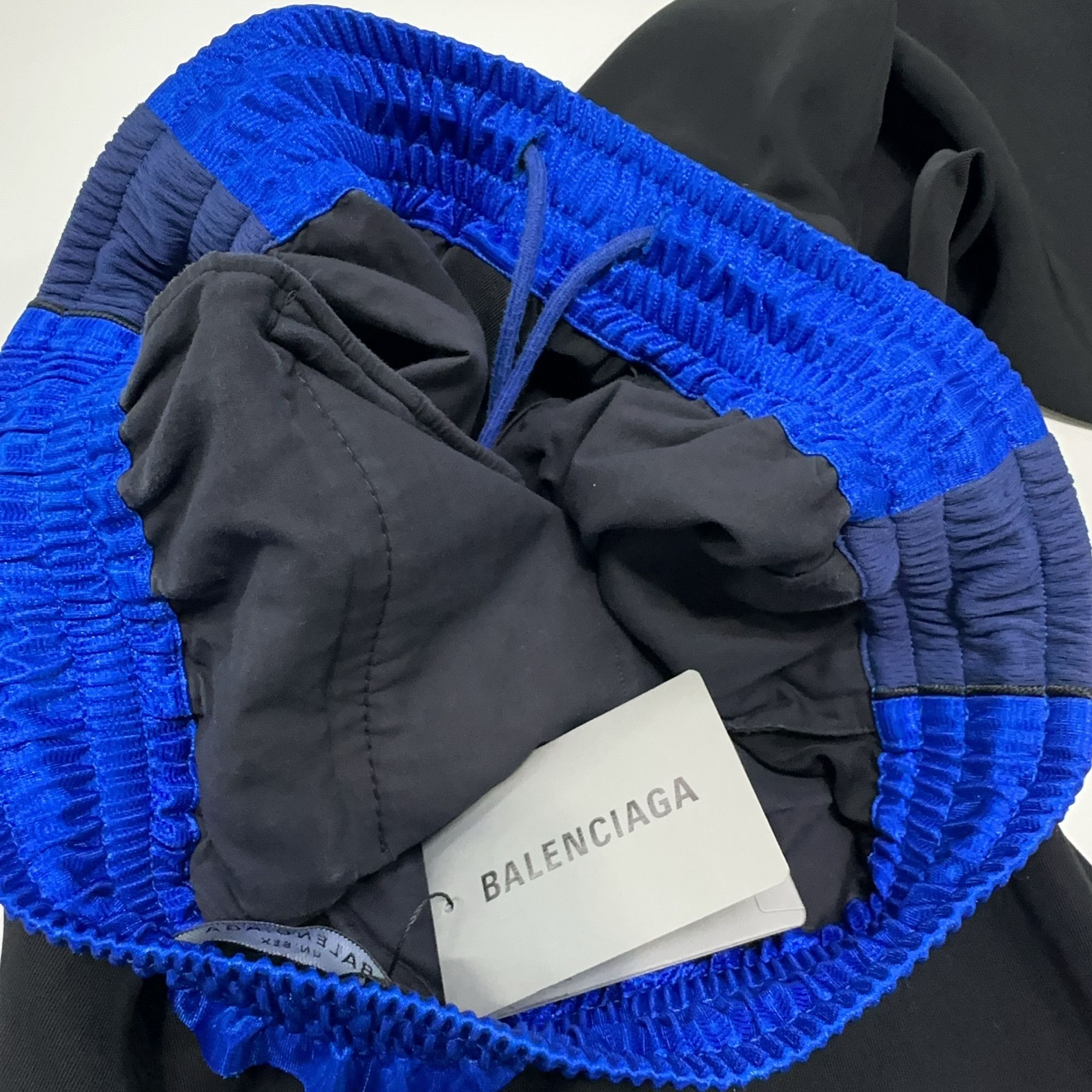 Balenciaga Balenciaga Blue Waistband Jogger Pants Size 32 Size US 32 / EU 48 - 6 Thumbnail