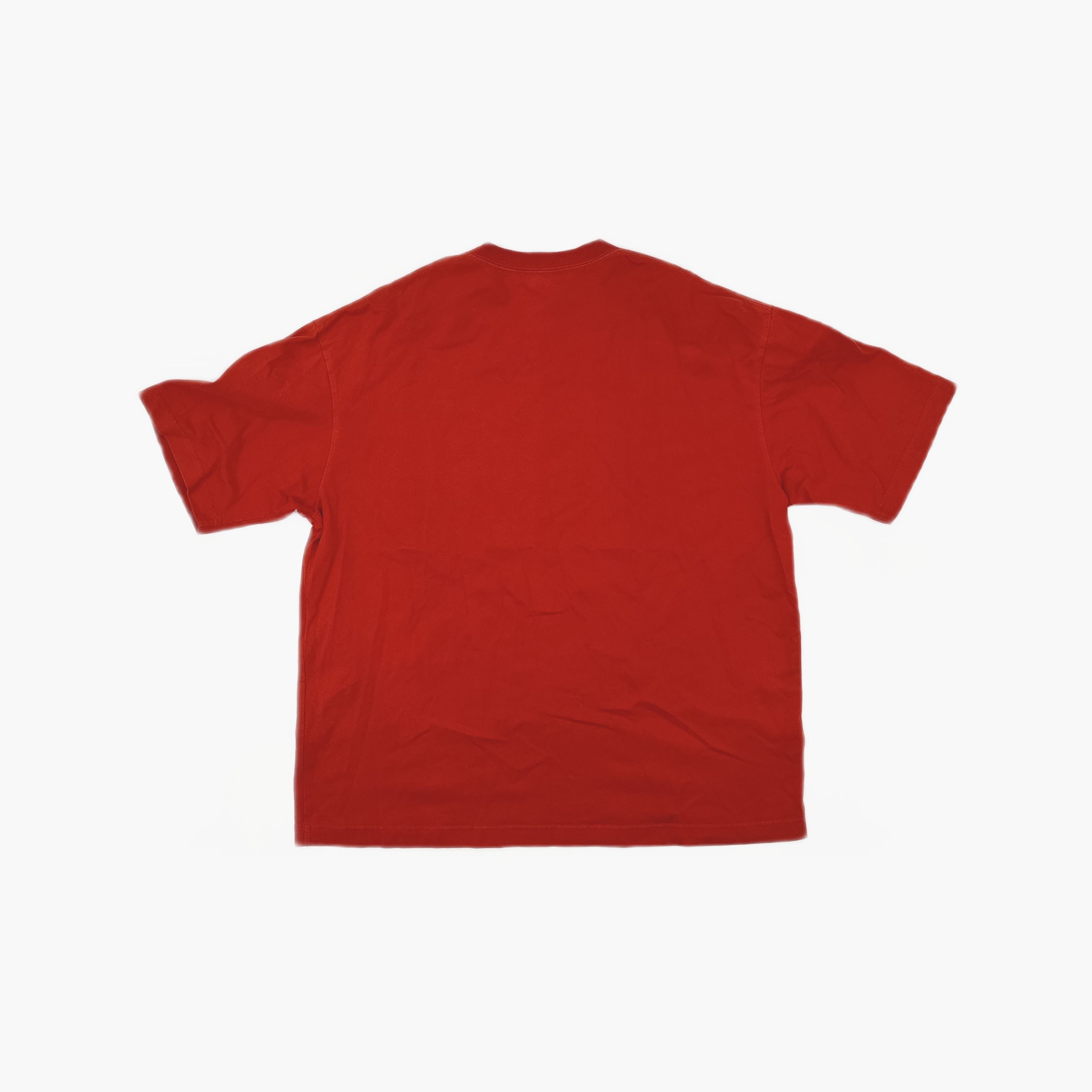 Balenciaga Balenciaga Logo Graphic T-Shirt Red Size M Size US M / EU 48-50 / 2 - 2 Thumbnail