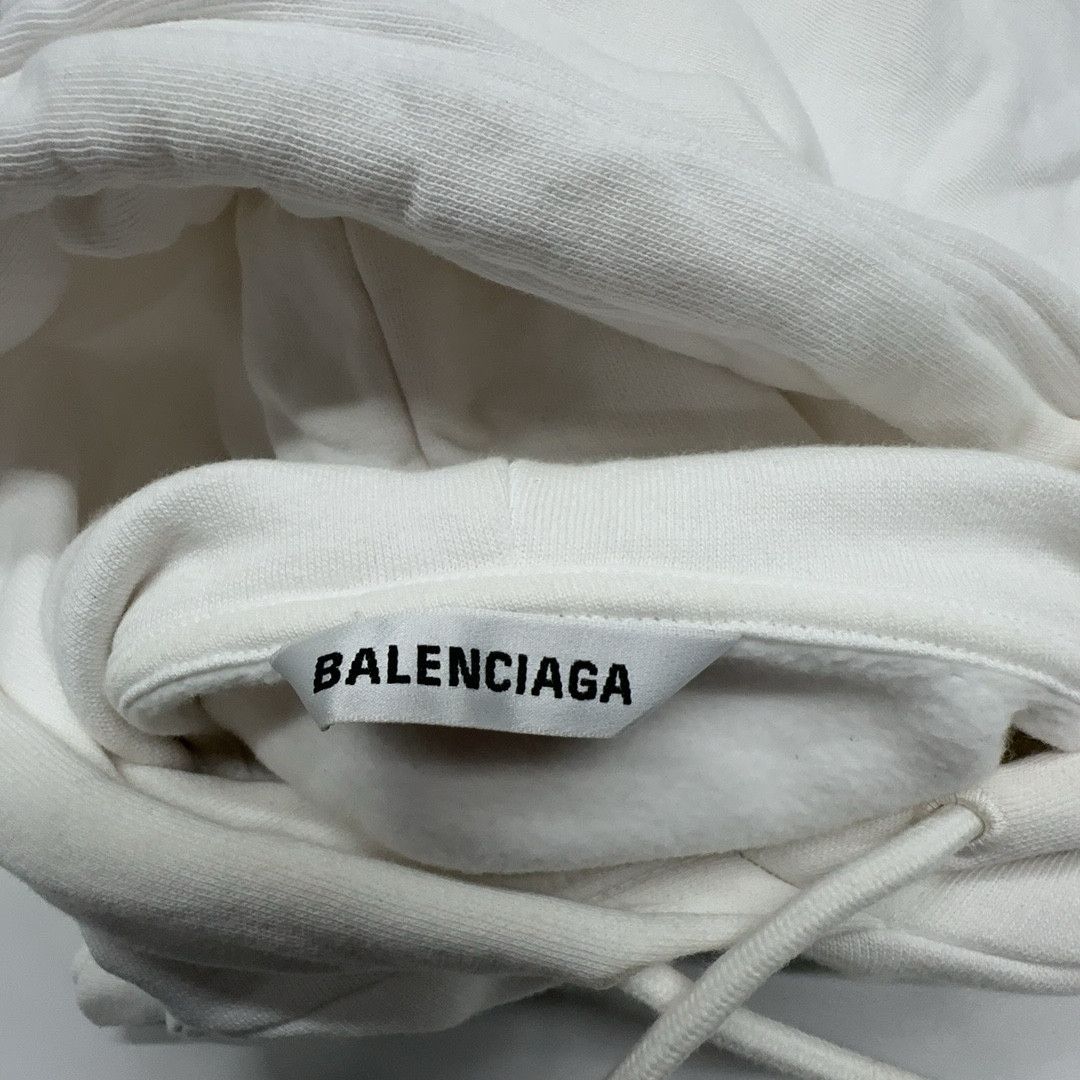 Balenciaga Balenciaga Logo Hoodie Size S Size S / US 4 / IT 40 - 3 Thumbnail