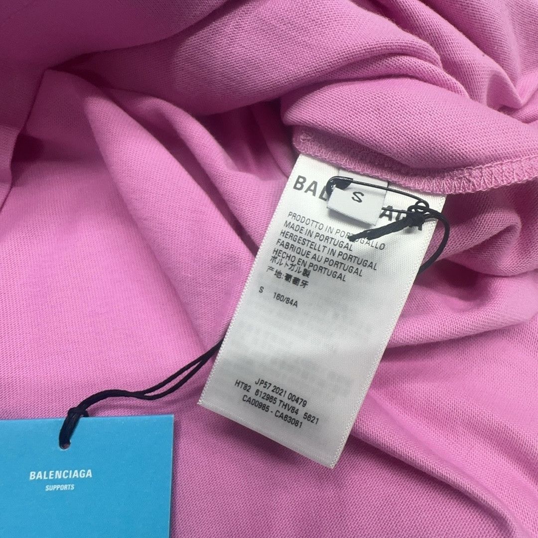 Balenciaga Balenciaga WFP Logo Short Sleeve T-Shirt Size S Size US S / EU 44-46 / 1 - 3 Thumbnail