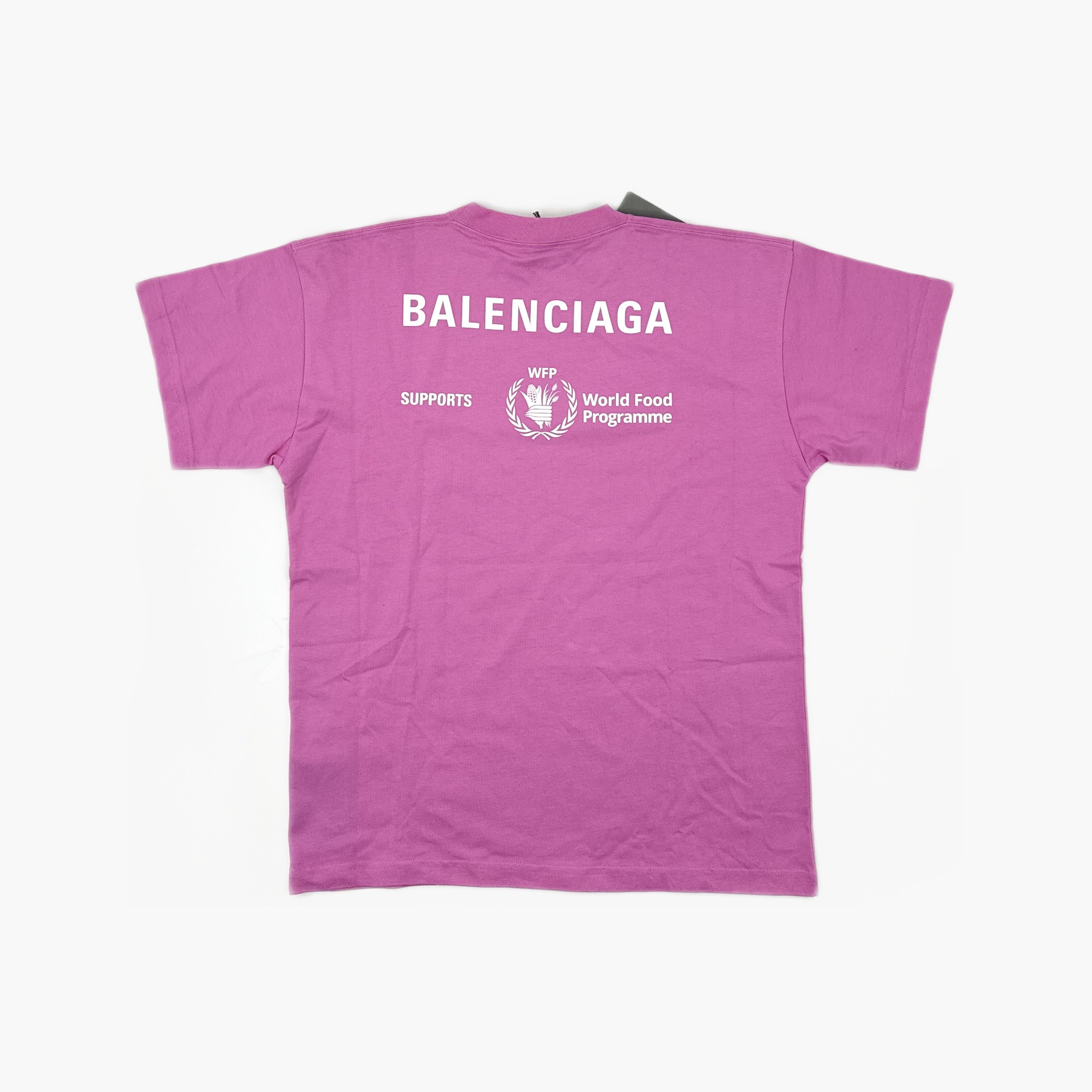 Balenciaga Balenciaga WFP Logo Short Sleeve T-Shirt Size S Size US S / EU 44-46 / 1 - 2 Thumbnail