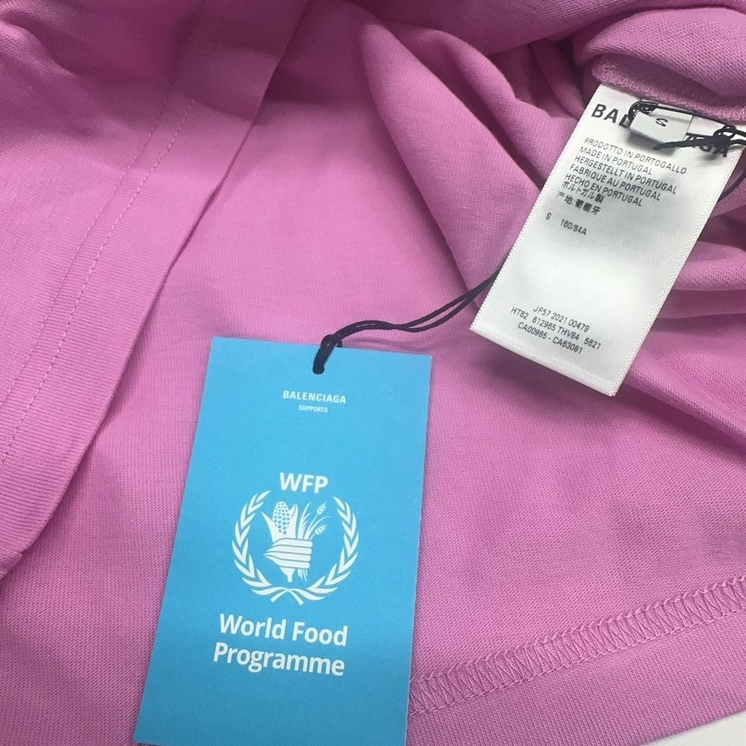 Balenciaga Balenciaga WFP Logo Short Sleeve T-Shirt Size S Size US S / EU 44-46 / 1 - 4 Thumbnail