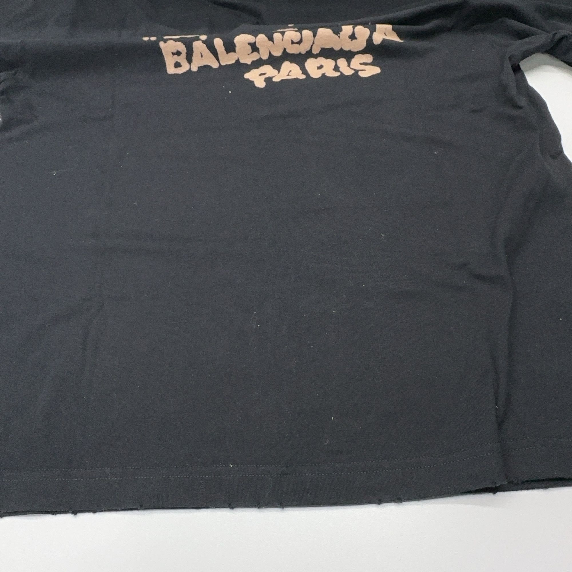 Balenciaga Balenciaga Logo Print T-Shirt Size M Size US M / EU 48-50 / 2 - 8 Thumbnail