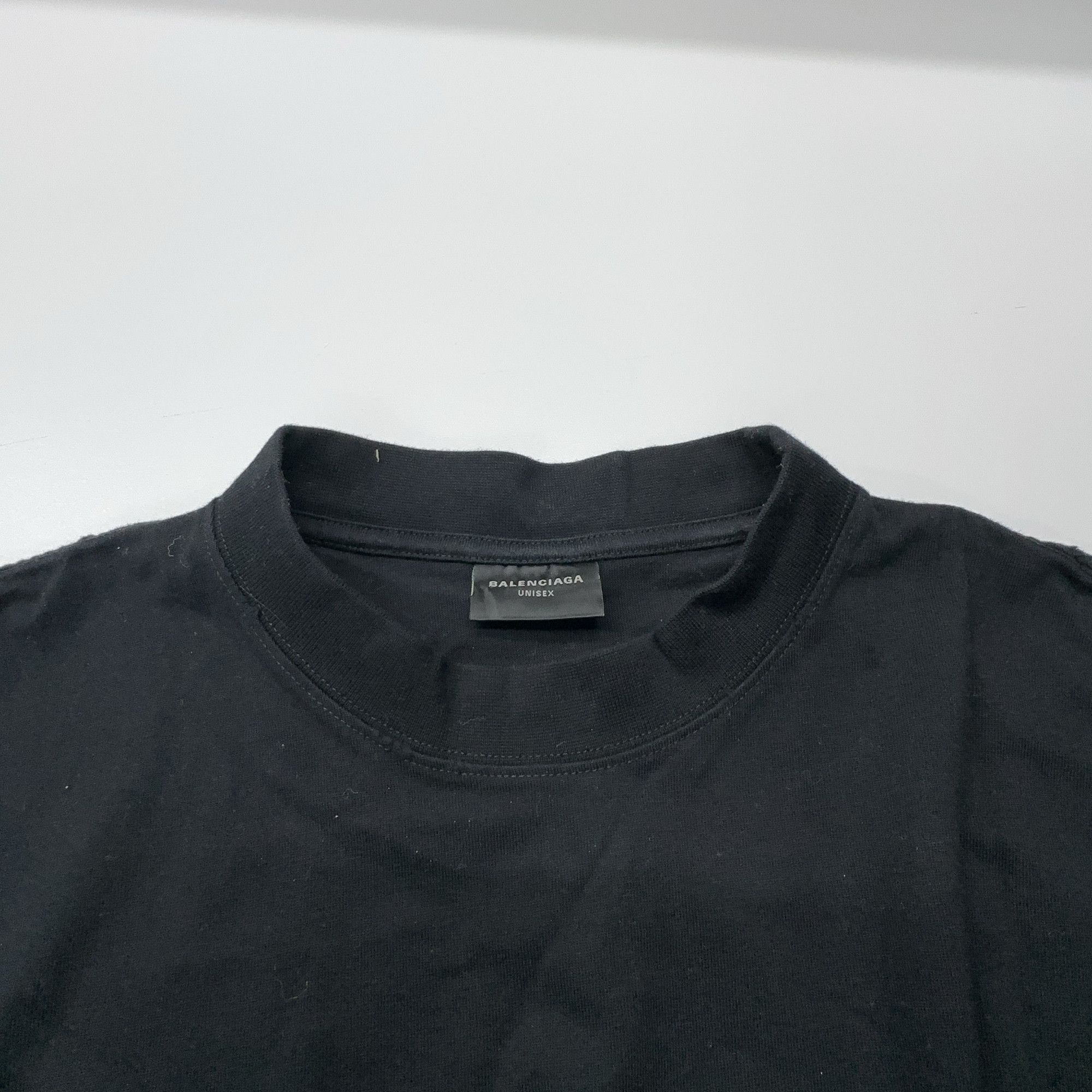 Balenciaga Balenciaga Logo Print T-Shirt Size M Size US M / EU 48-50 / 2 - 6 Thumbnail