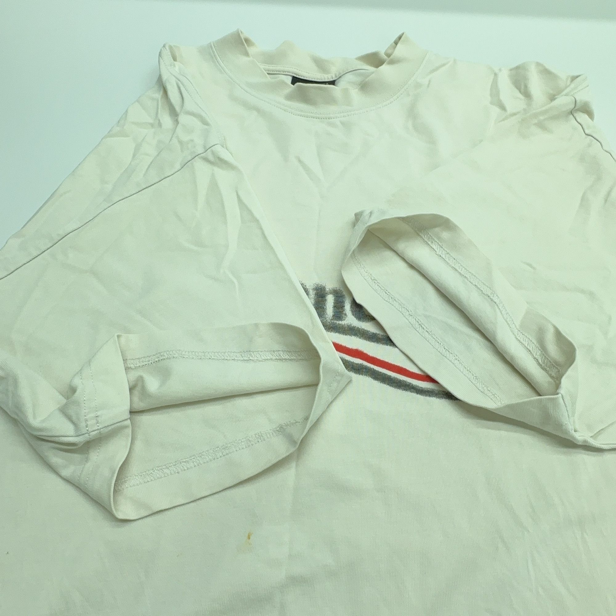 Balenciaga Balenciaga Wave Logo T-Shirt Size S Size US S / EU 44-46 / 1 - 10 Thumbnail