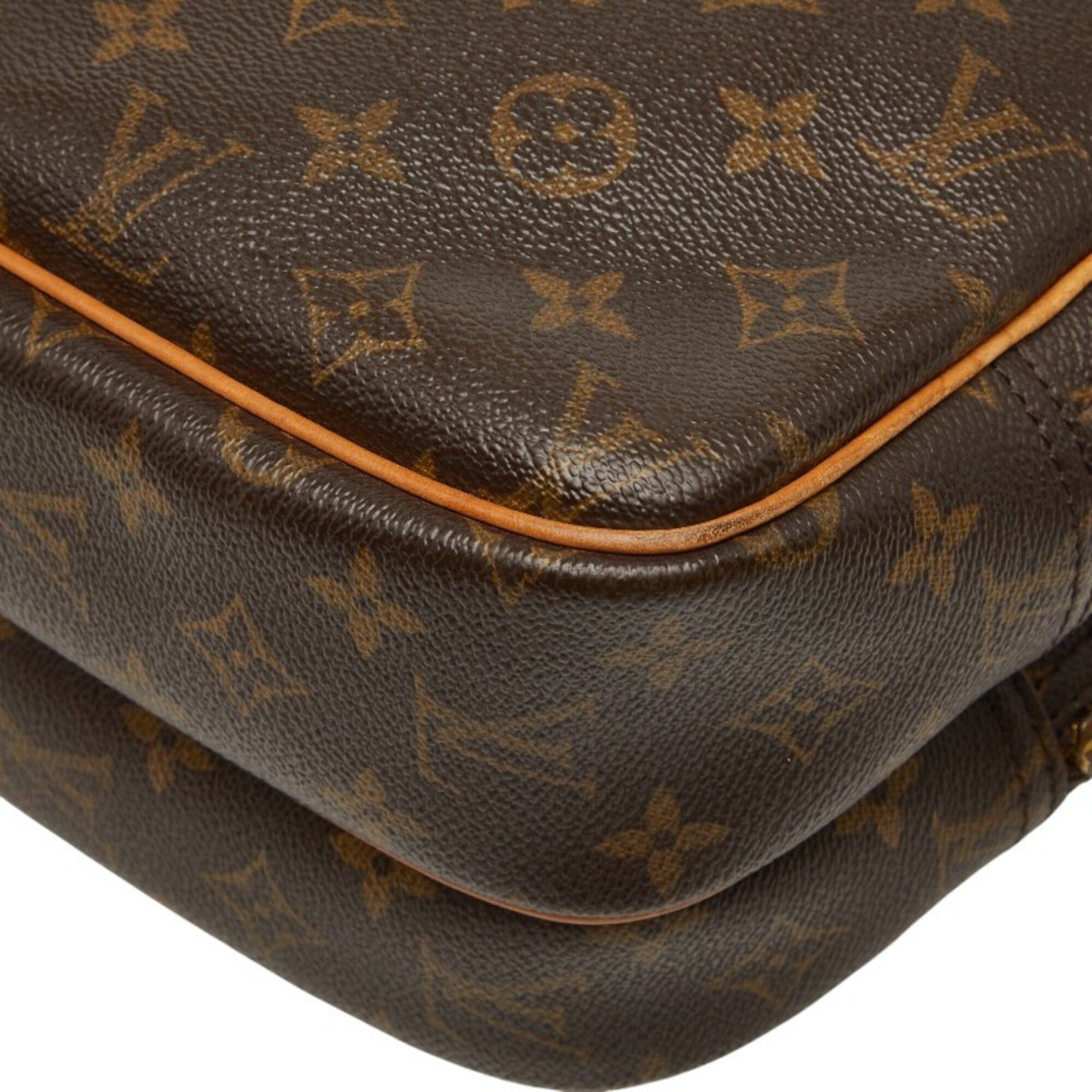 Louis Vuitton Louis Vuitton Monogram Reporter PM Crossbody Shoulder Bag M45254 Brown Leather Women's LOUIS VUITTON Size ONE SIZE - 6 Thumbnail