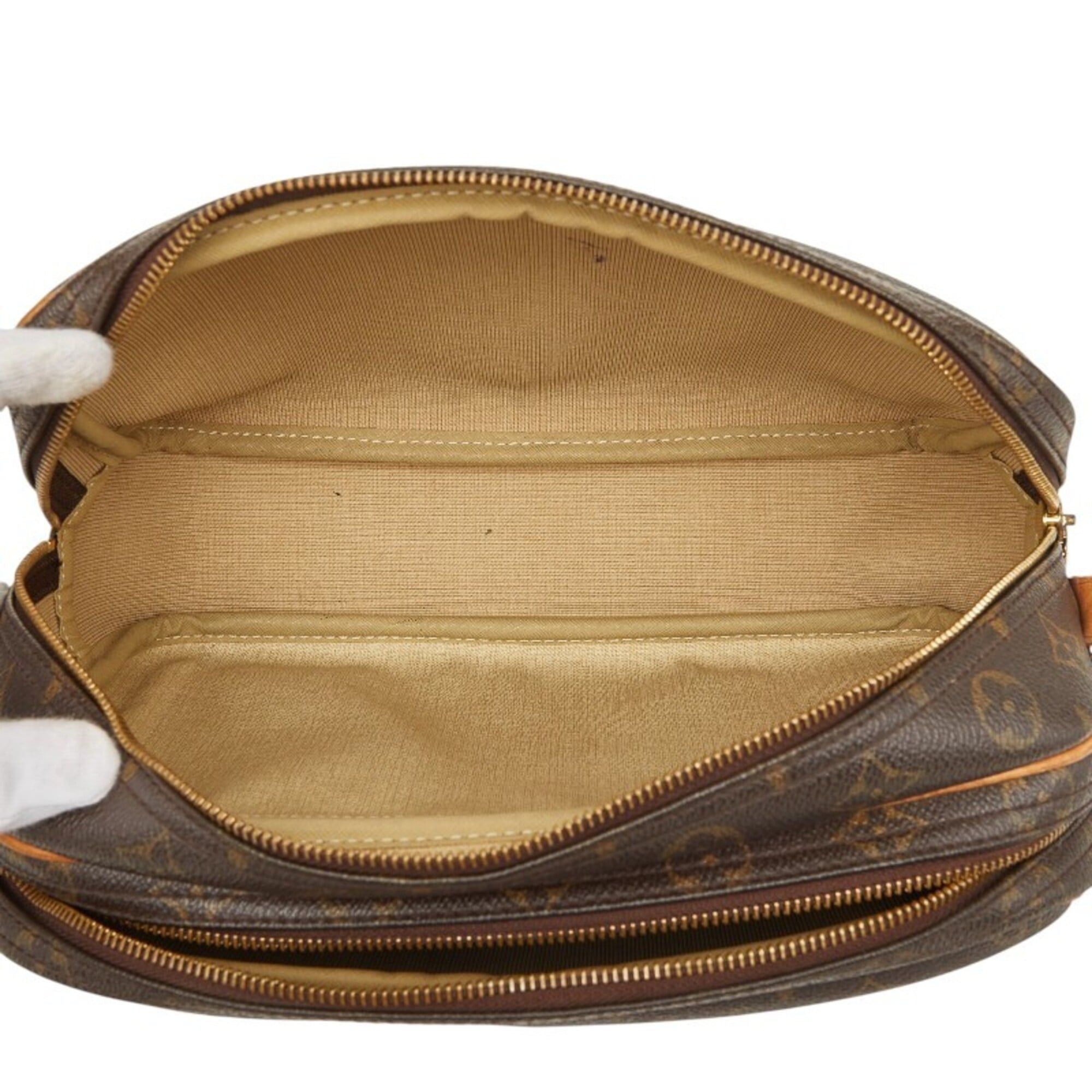 Louis Vuitton Louis Vuitton Monogram Reporter PM Crossbody Shoulder Bag M45254 Brown Leather Women's LOUIS VUITTON Size ONE SIZE - 11 Thumbnail