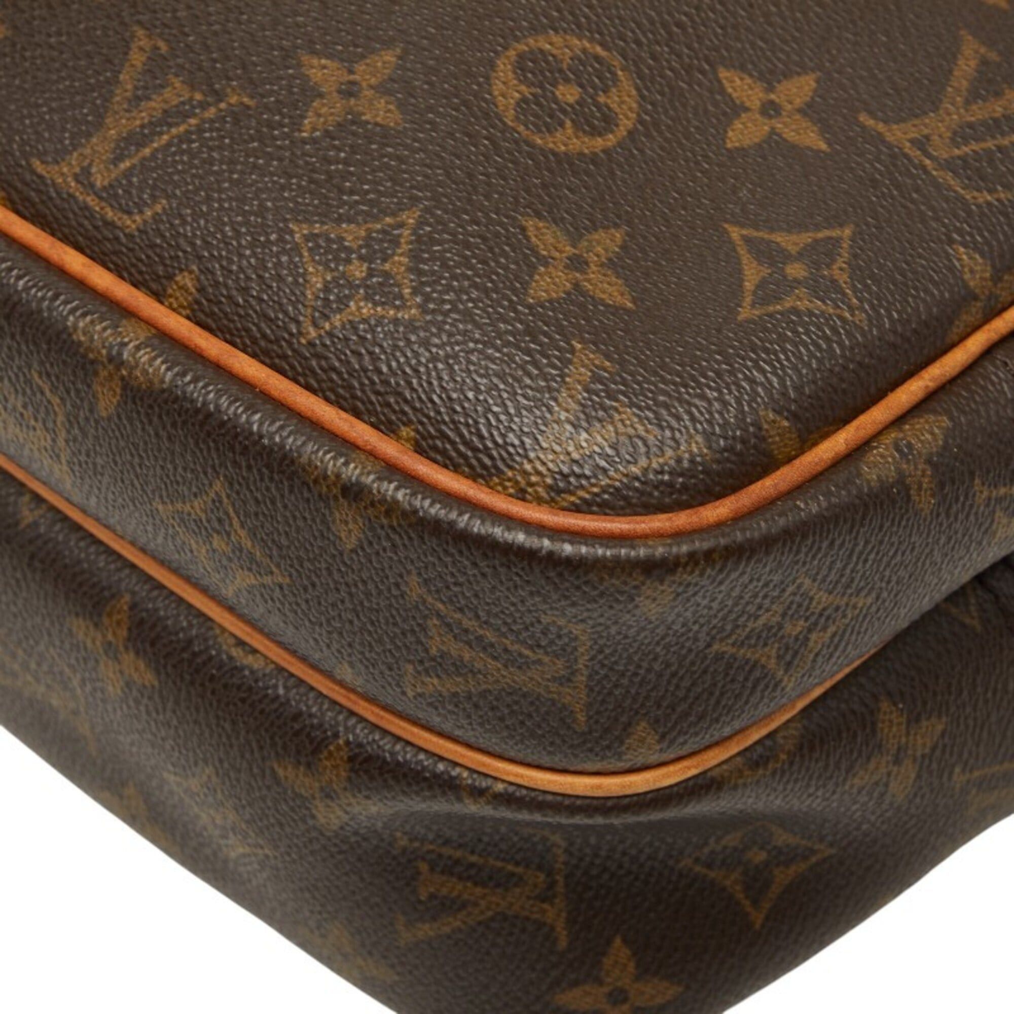 Louis Vuitton Louis Vuitton Monogram Reporter PM Crossbody Shoulder Bag M45254 Brown Leather Women's LOUIS VUITTON Size ONE SIZE - 4 Thumbnail