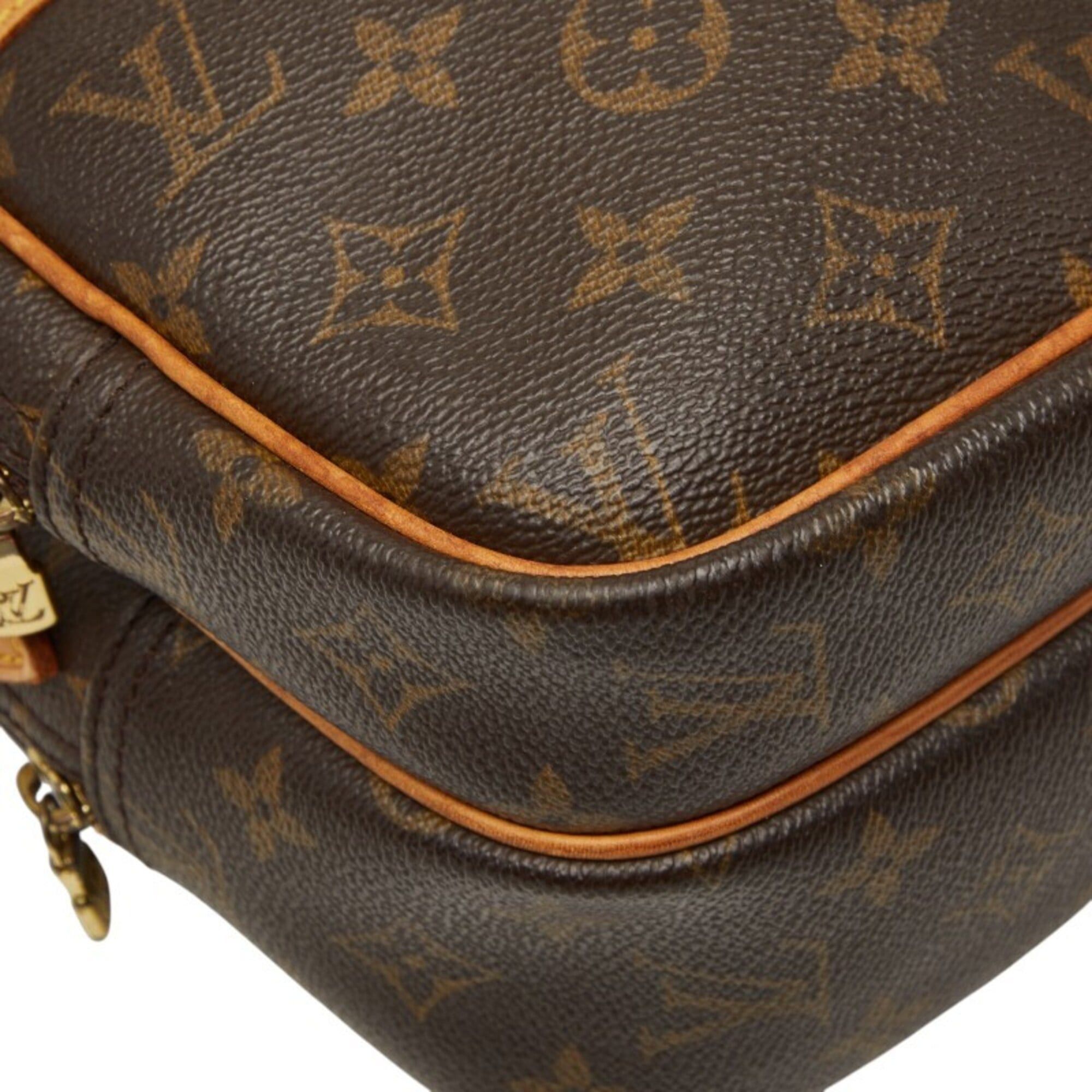 Louis Vuitton Louis Vuitton Monogram Reporter PM Crossbody Shoulder Bag M45254 Brown Leather Women's LOUIS VUITTON Size ONE SIZE - 5 Thumbnail