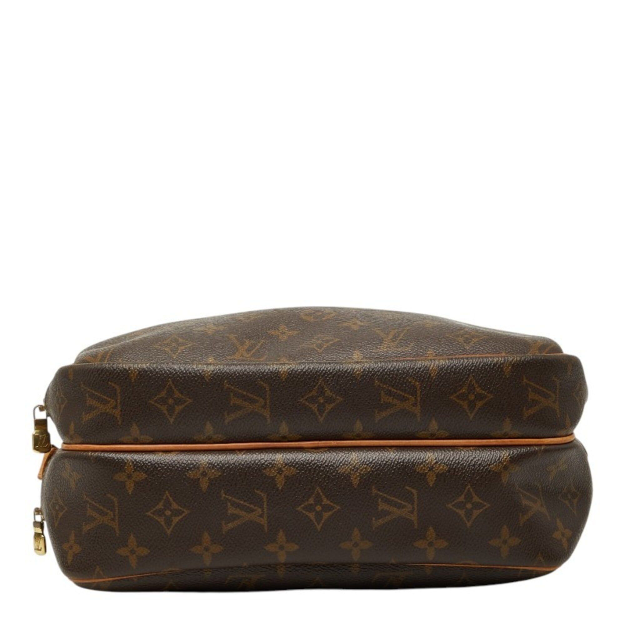 Louis Vuitton Louis Vuitton Monogram Reporter PM Crossbody Shoulder Bag M45254 Brown Leather Women's LOUIS VUITTON Size ONE SIZE - 3 Thumbnail