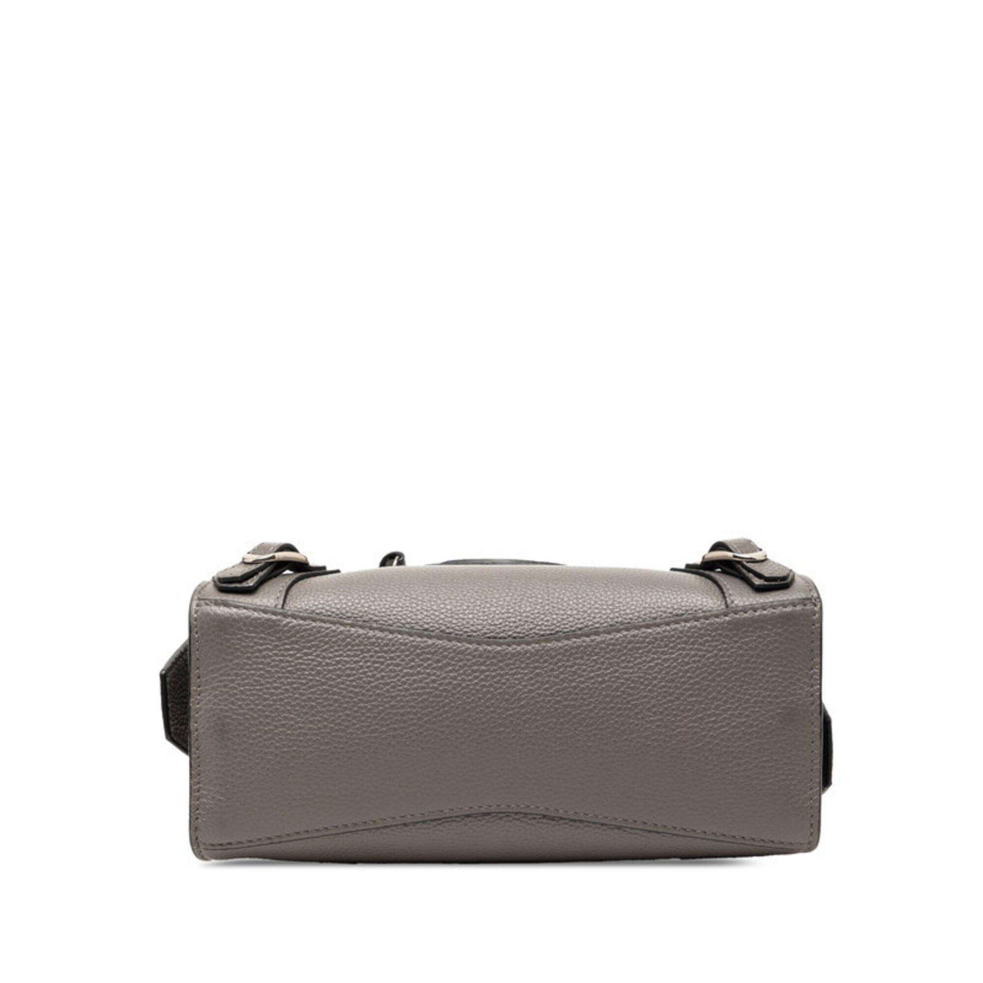 Balenciaga Balenciaga Neoclassic City Mini Handbag Shoulder Bag 2-Way Grey Leather Women's BALENCIAGA Size ONE SIZE - 3 Thumbnail