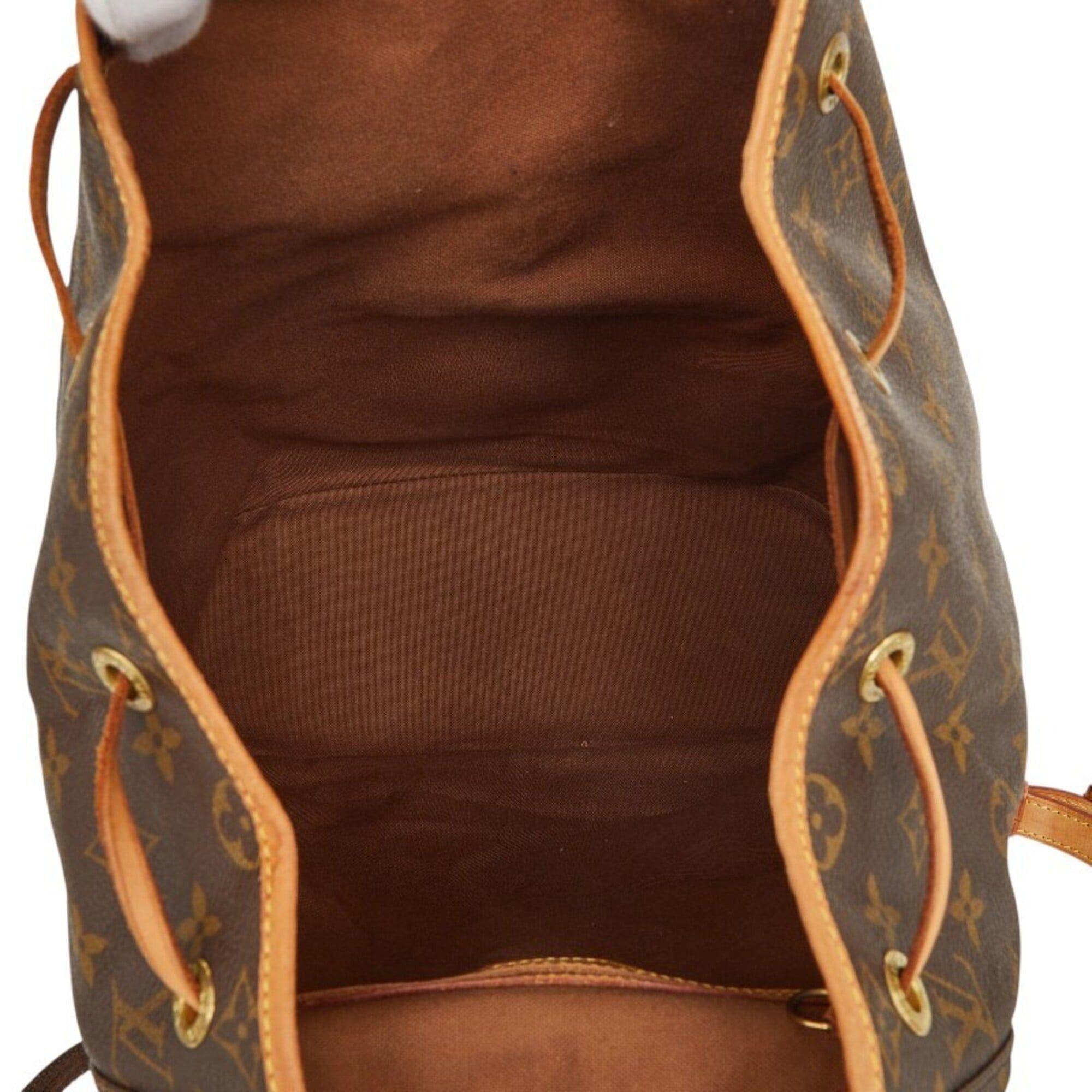 Louis Vuitton Louis Vuitton Monogram Montsouris GM Backpack M51135 Brown Leather Women's LOUIS VUITTON Size ONE SIZE - 10 Thumbnail