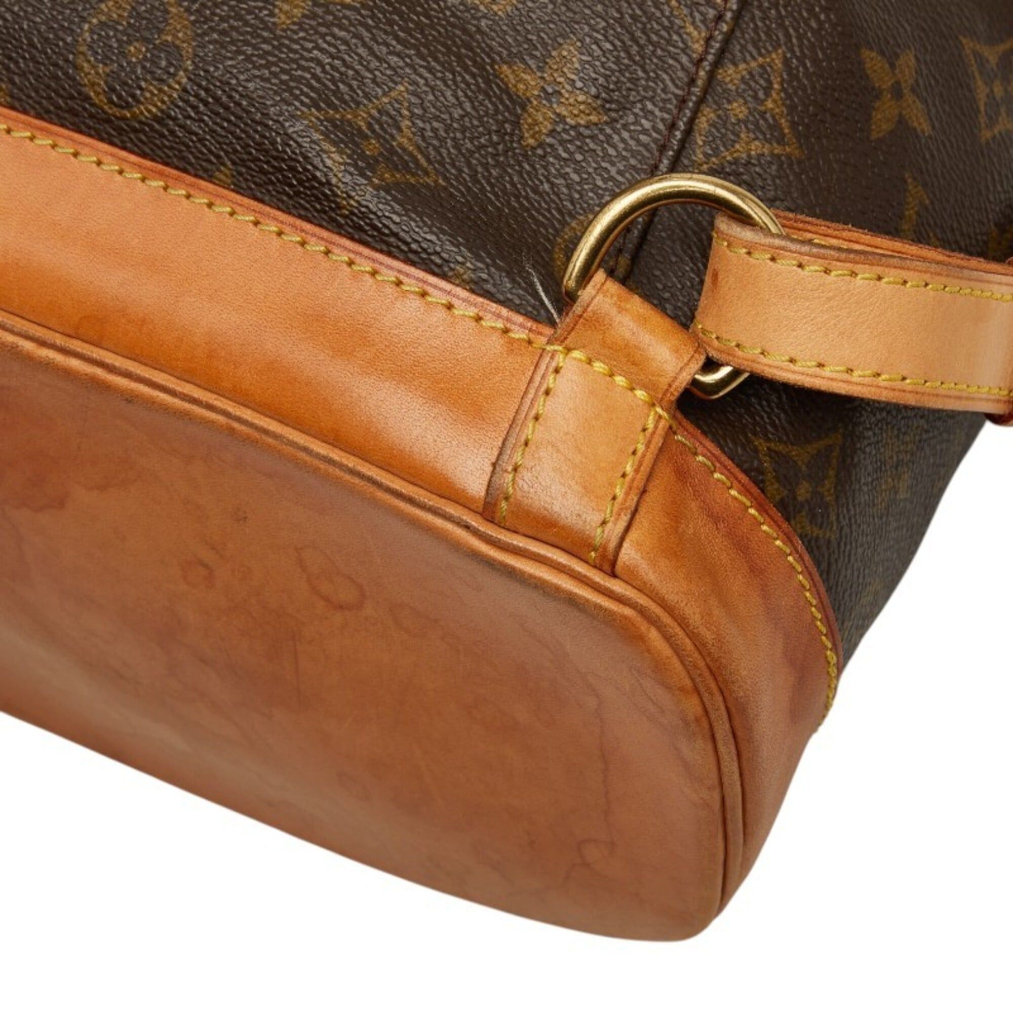 Louis Vuitton Louis Vuitton Monogram Montsouris GM Backpack M51135 Brown Leather Women's LOUIS VUITTON Size ONE SIZE - 6 Thumbnail