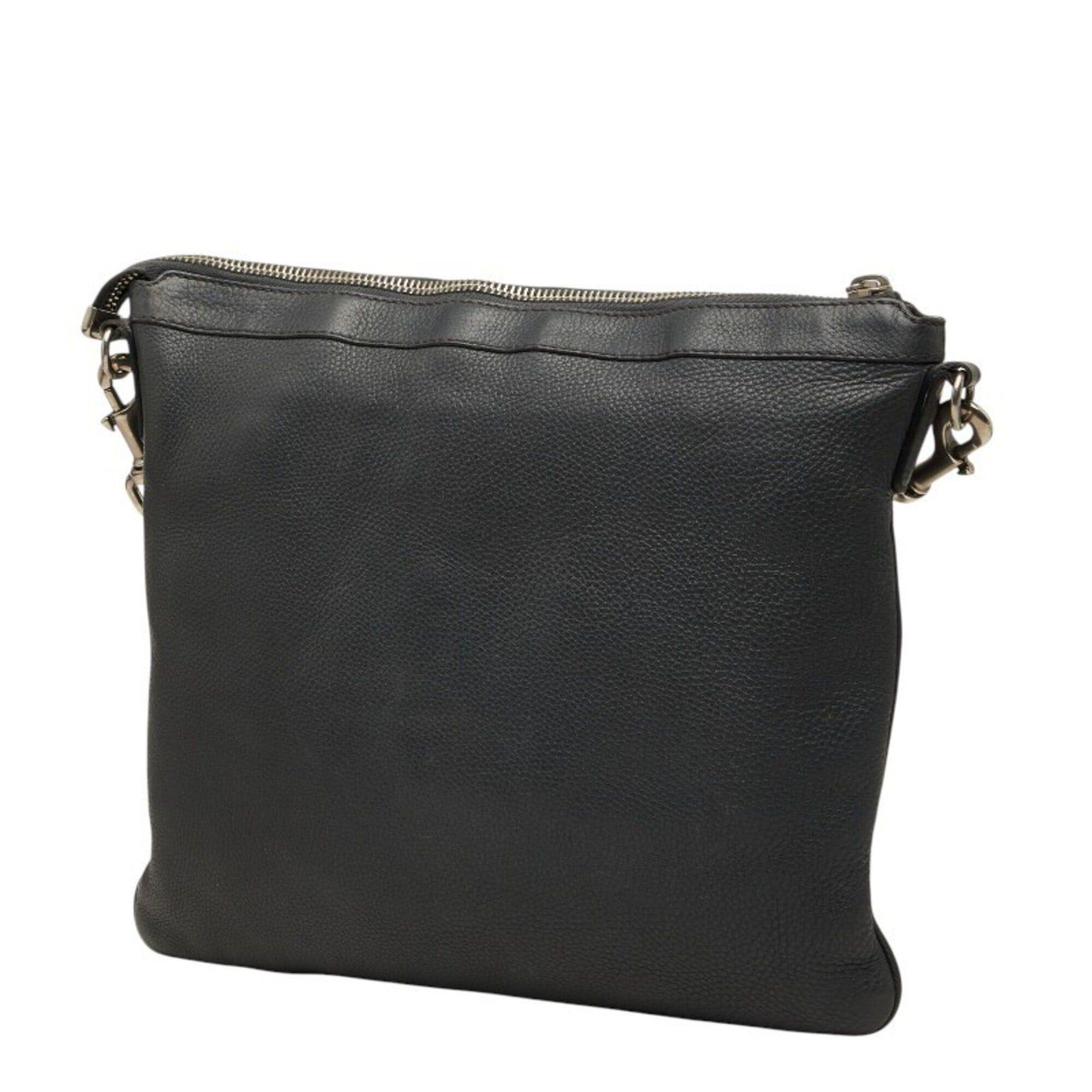Gucci Gucci Crossbody Shoulder Bag 233329 Gray Leather Women's GUCCI Size ONE SIZE - 2 Thumbnail