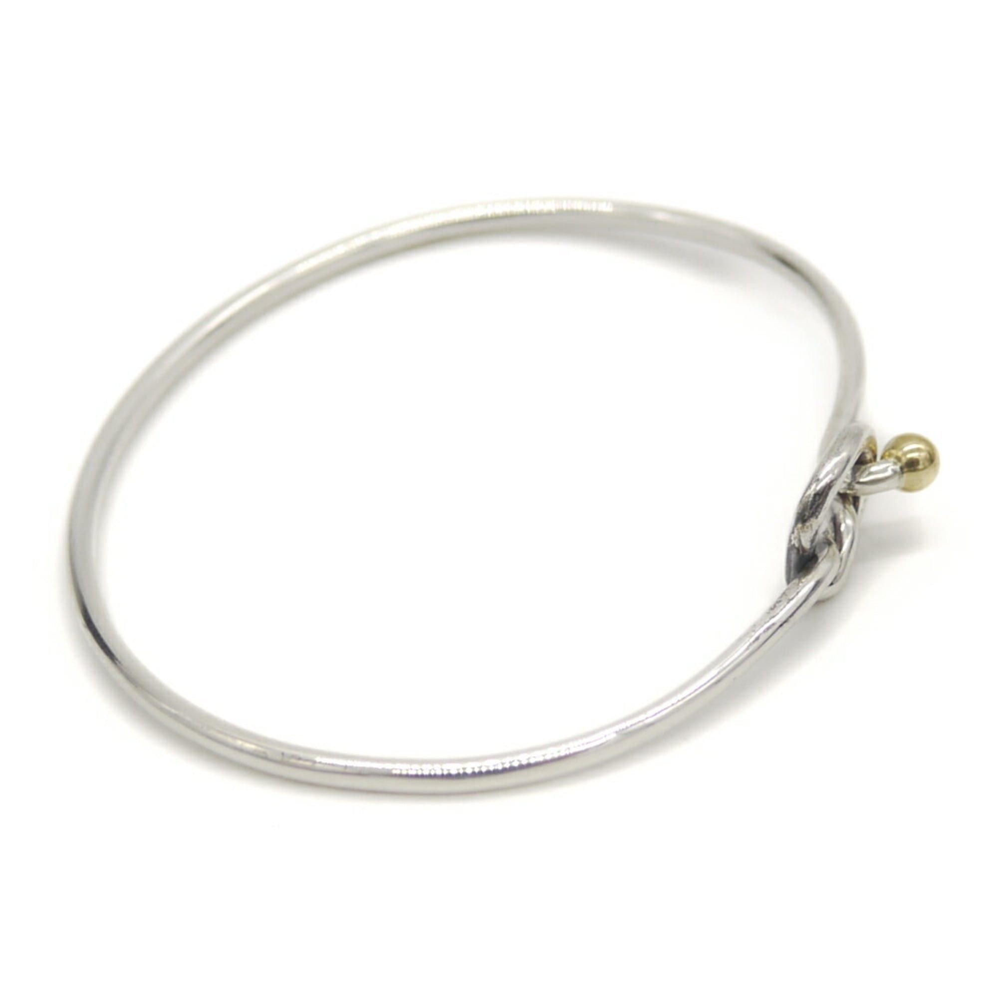 Tiffany & Co. TIFFANY & Co. Tiffany Love Knot Bracelet, Sterling Silver 925 and 18K Gold Size ONE SIZE - 2 Thumbnail