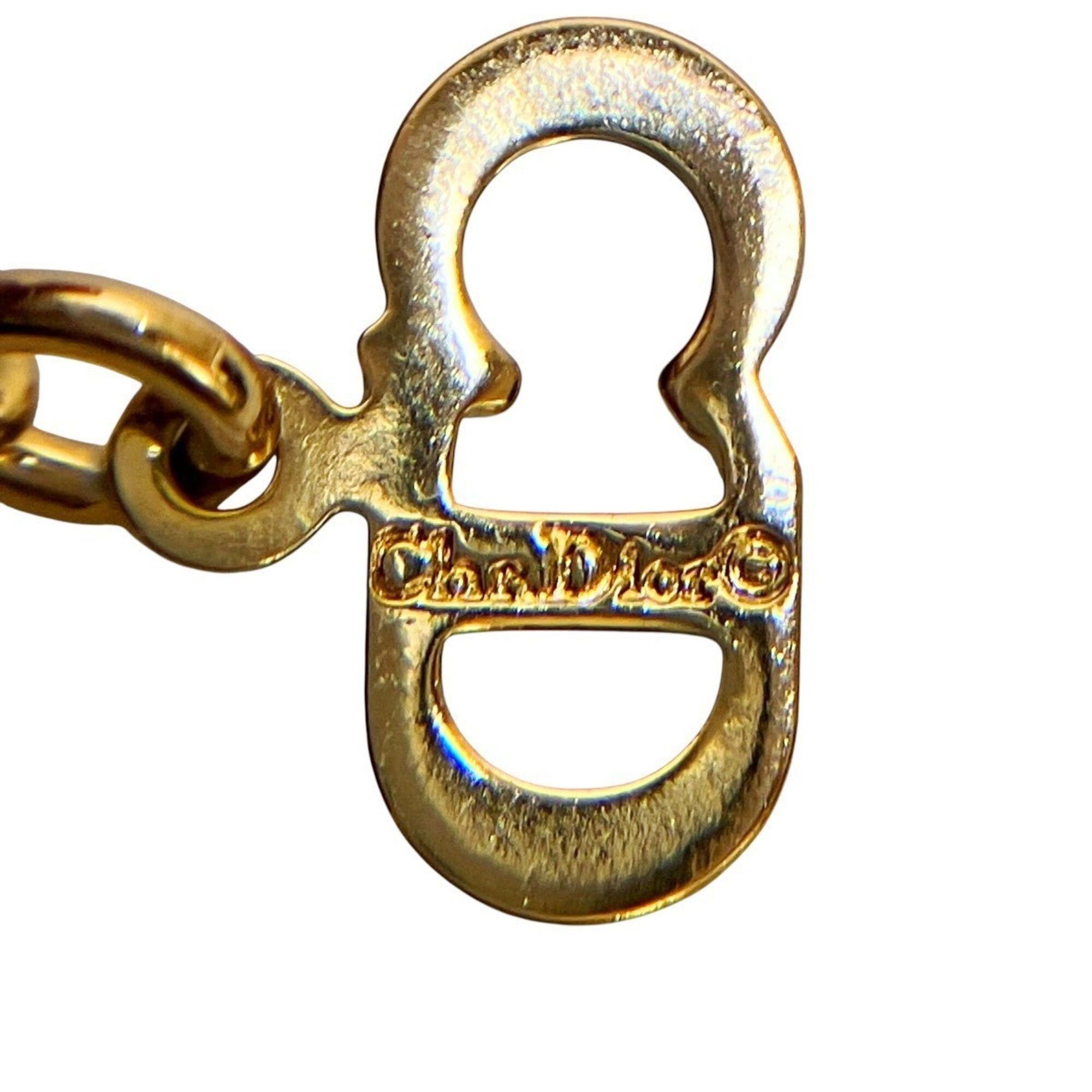 Dior Christian Dior necklace, accessory. Total weight 5.0g, 37cm. Size ONE SIZE - 5 Thumbnail
