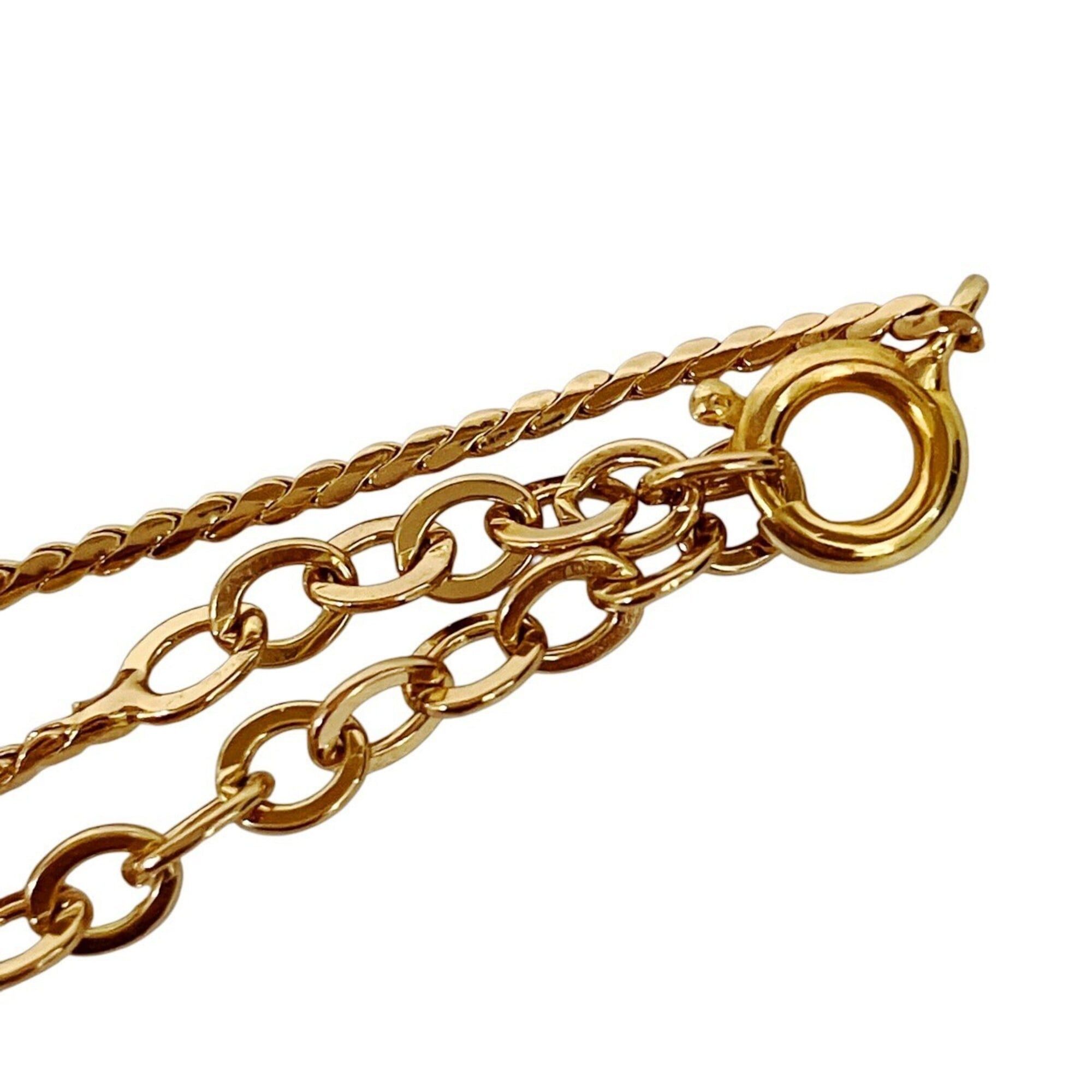 Dior Christian Dior necklace, accessory. Total weight 5.0g, 37cm. Size ONE SIZE - 2 Thumbnail