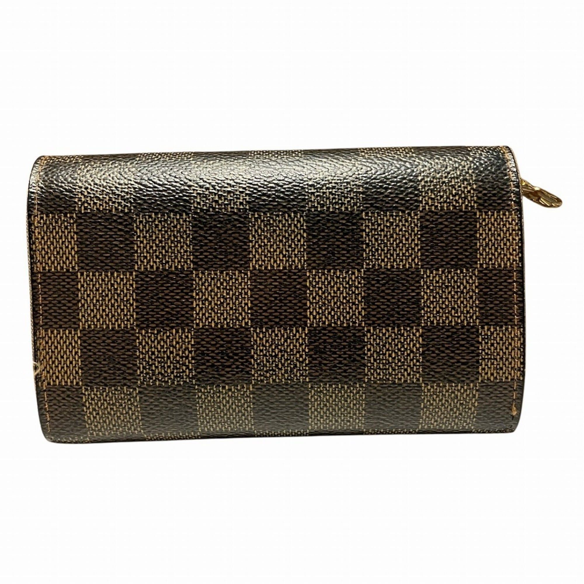 Louis Vuitton Louis Vuitton Portefeuille Trésor Bi-fold Wallet, Damier Toile Leather, N61736 Size ONE SIZE - 2 Thumbnail