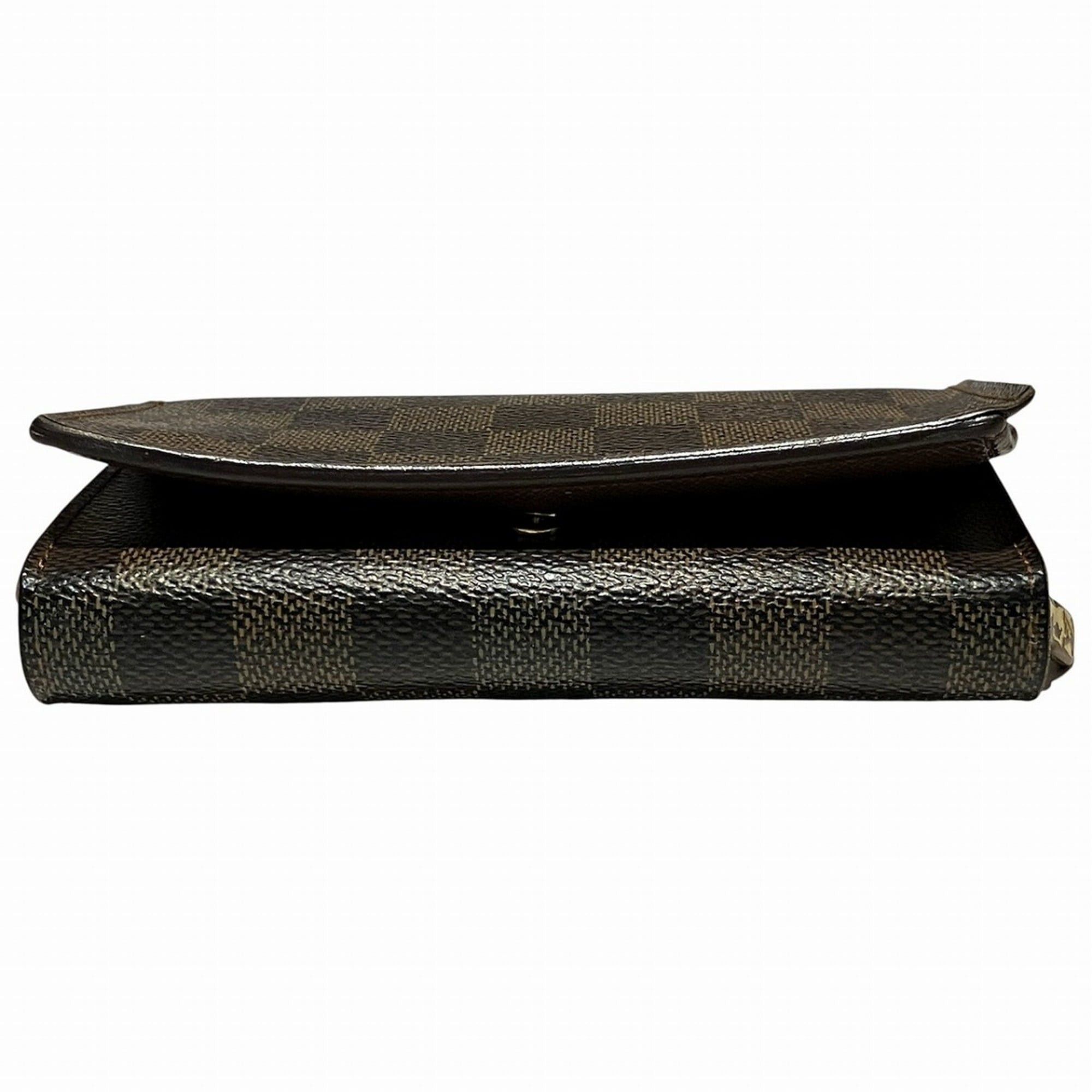 Louis Vuitton Louis Vuitton Portefeuille Trésor Bi-fold Wallet, Damier Toile Leather, N61736 Size ONE SIZE - 5 Thumbnail
