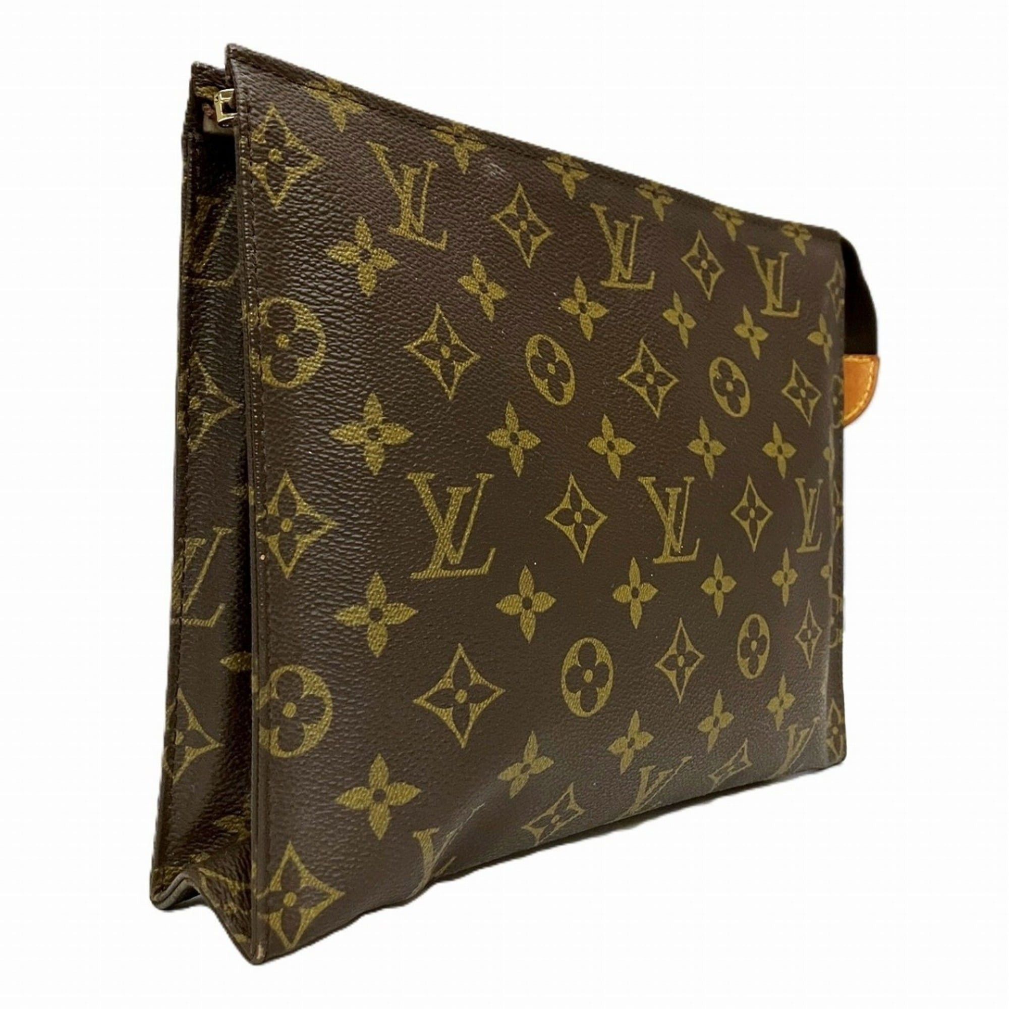Louis Vuitton Louis Vuitton Pochette Toilette 26 Second Bag, Monogram Canvas, M47542 Size ONE SIZE - 9 Thumbnail