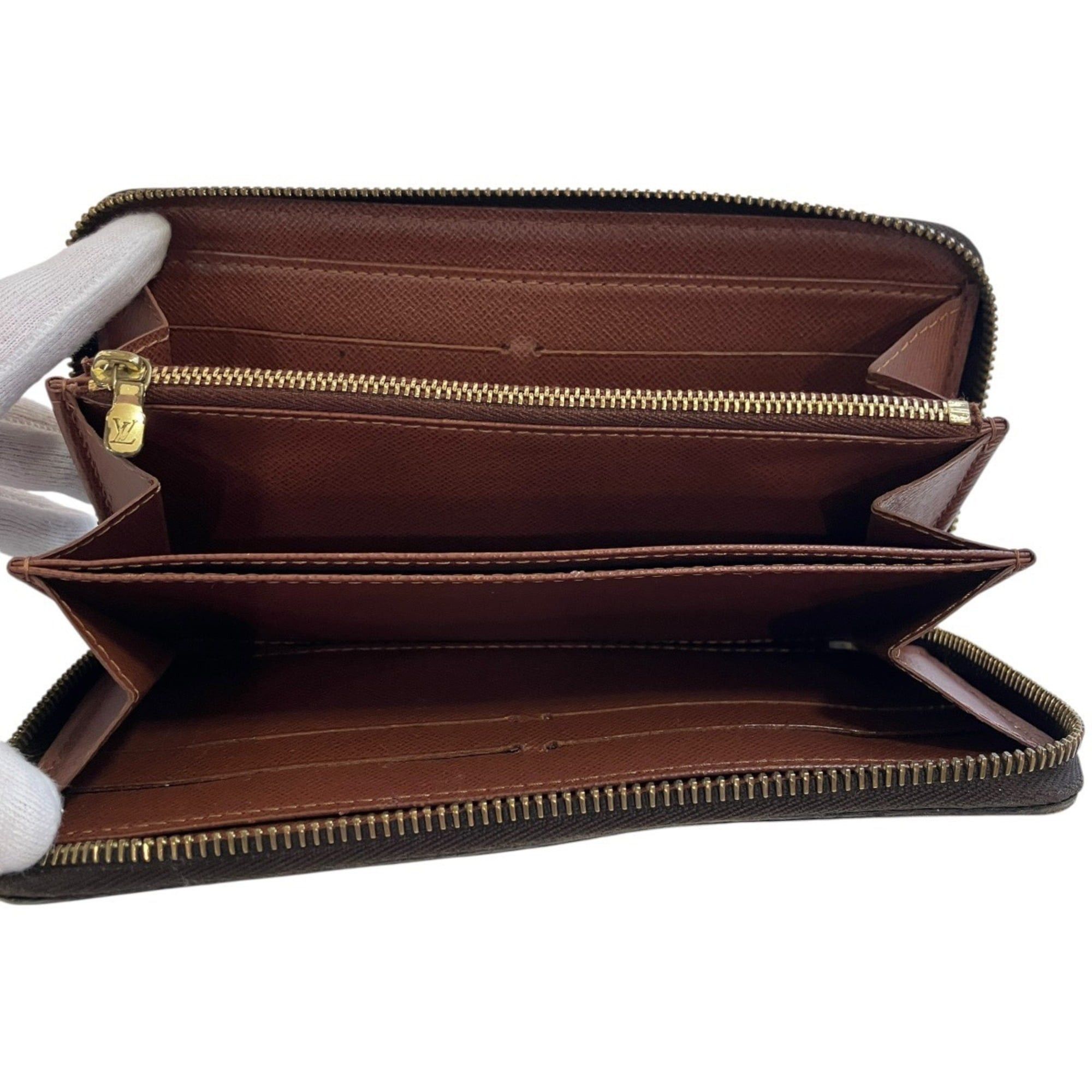 Louis Vuitton Louis Vuitton Zippy Wallet Long Monogram Toile M42616 Size ONE SIZE - 3 Thumbnail