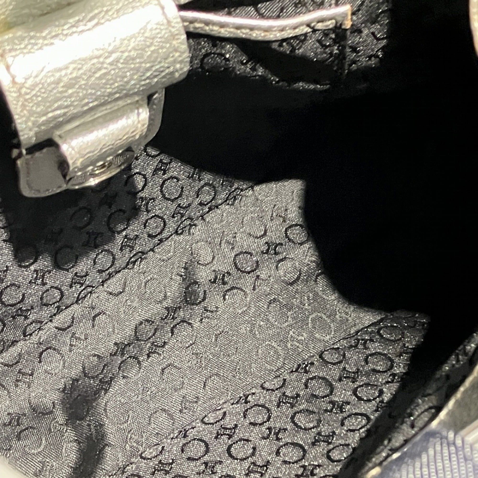 Celine Celine Circle Logo Handle Tote Bag, Denim Canvas Size ONE SIZE - 6 Thumbnail
