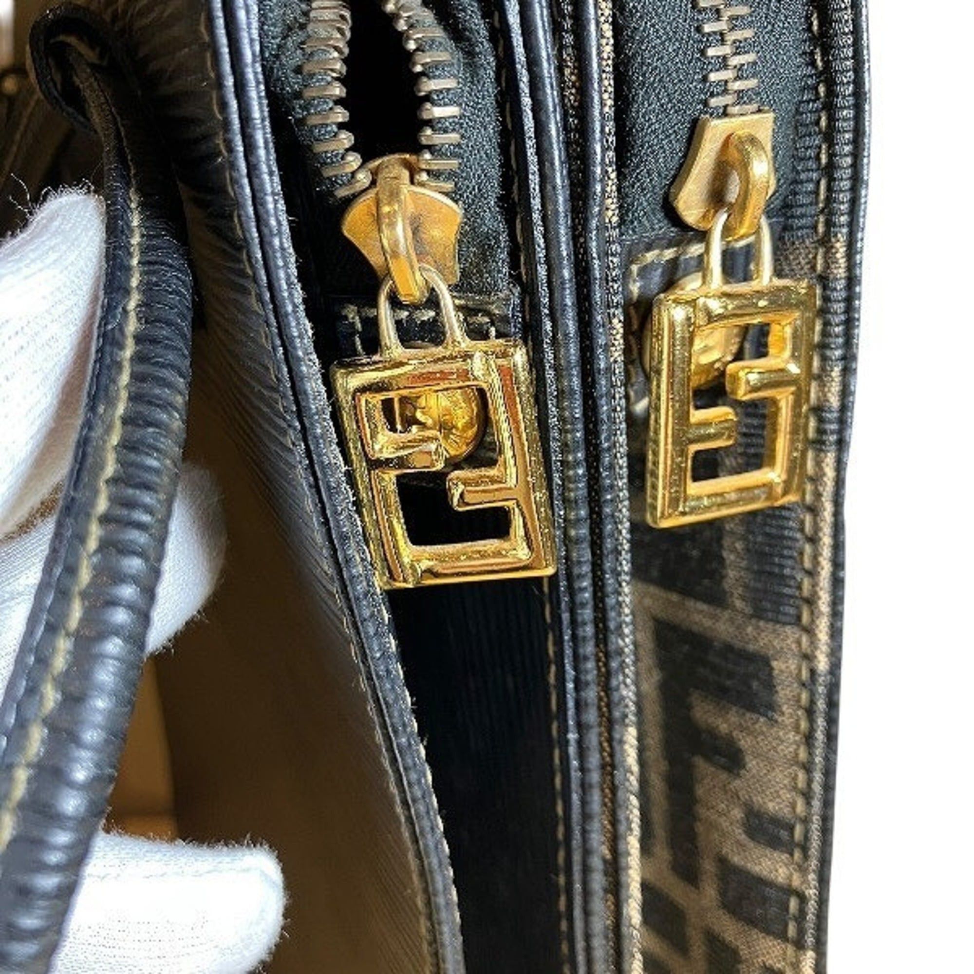 Fendi Fendi Zucca handbag, tote bag, shoulder bag for women Size ONE SIZE - 7 Thumbnail