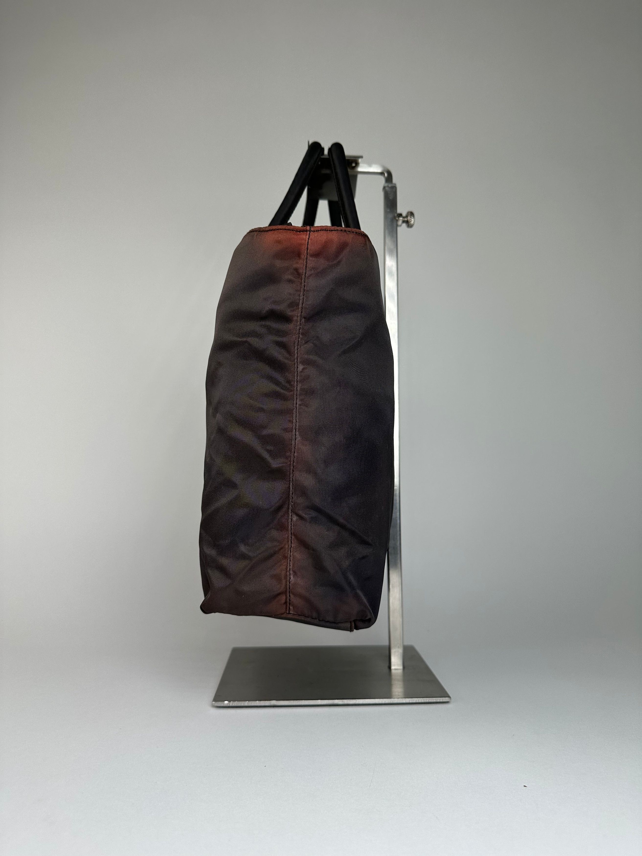 Prada Vintage Nylon Tote Bag Black Size ONE SIZE - 6 Thumbnail