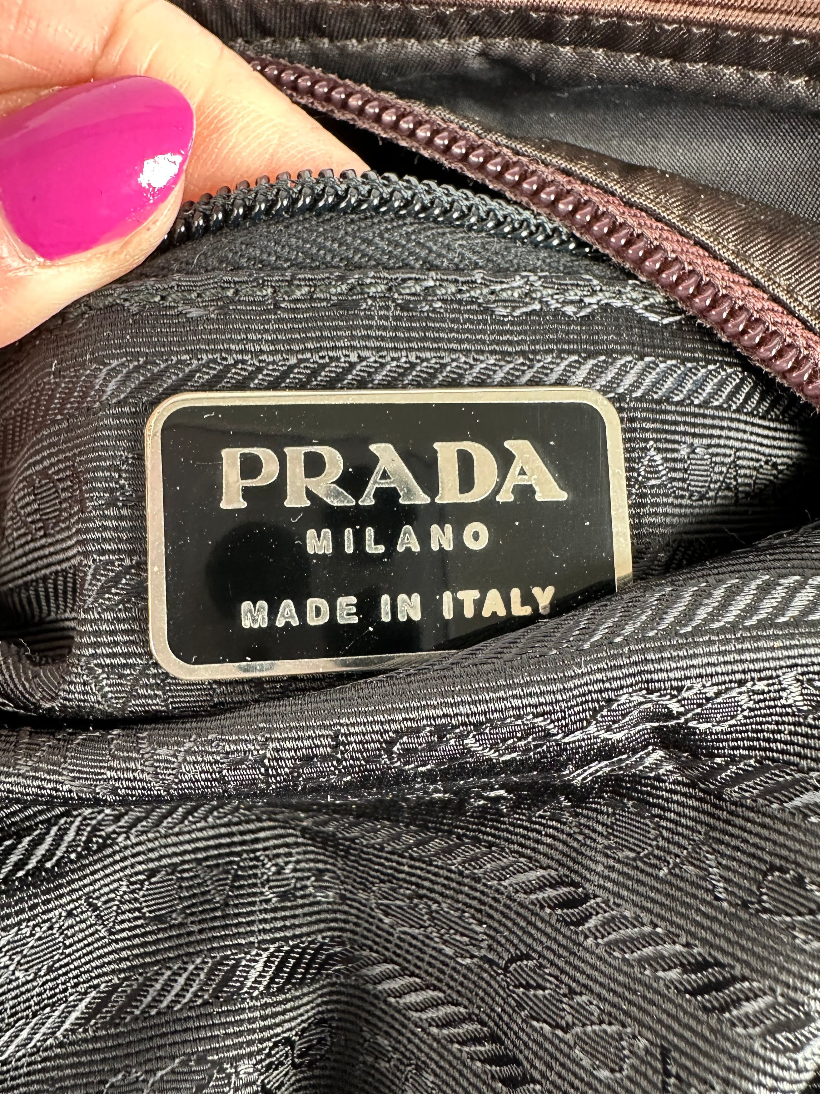 Prada Vintage Nylon Tote Bag Black Size ONE SIZE - 4 Thumbnail