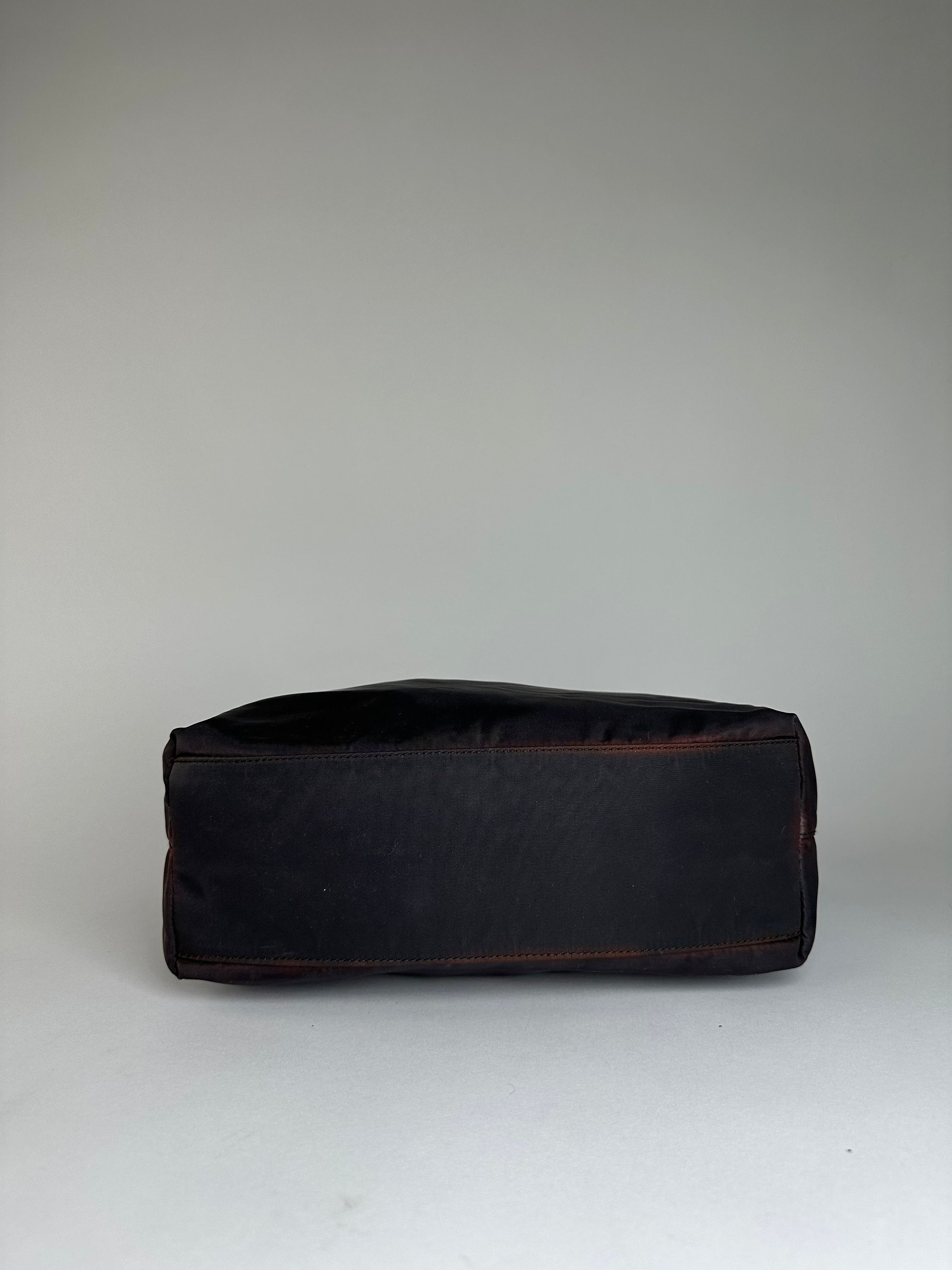 Prada Vintage Nylon Tote Bag Black Size ONE SIZE - 7 Thumbnail