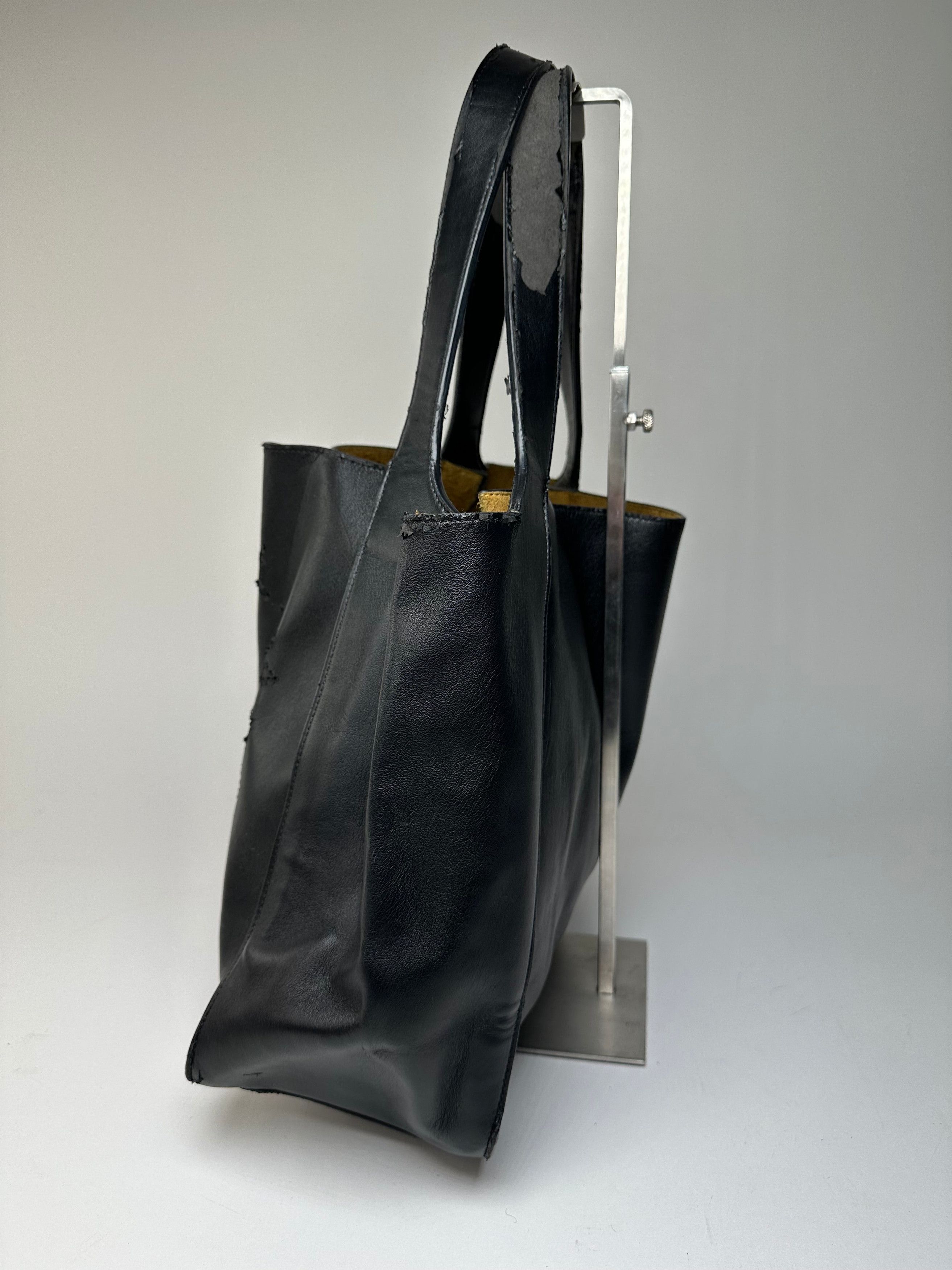 Stella McCartney Vintage Tote Bag Vegan Leather Black Size ONE SIZE - 4 Thumbnail