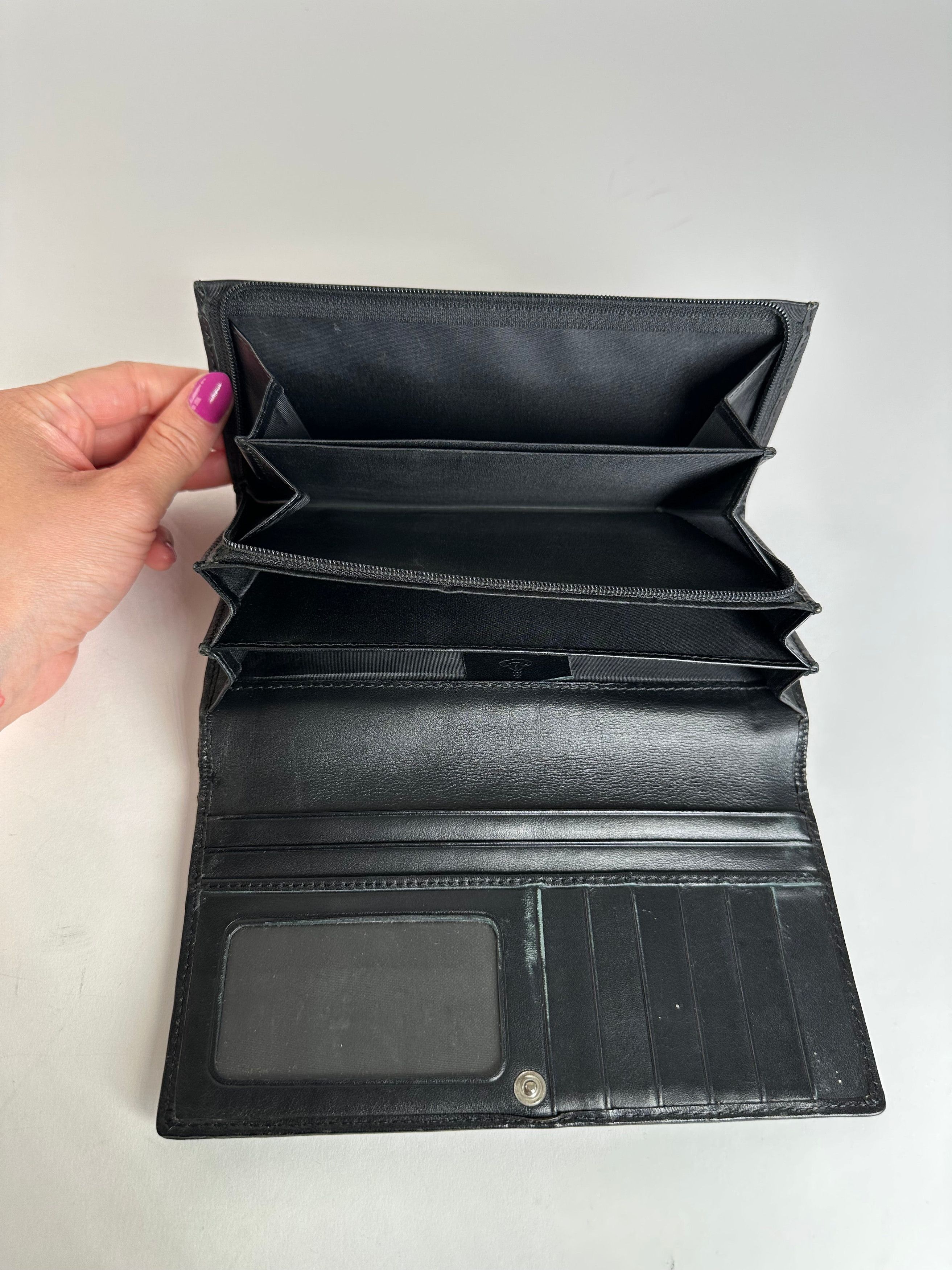 Vivienne Westwood Vintage Logo Embossed Long Wallet Purple Size ONE SIZE - 5 Thumbnail