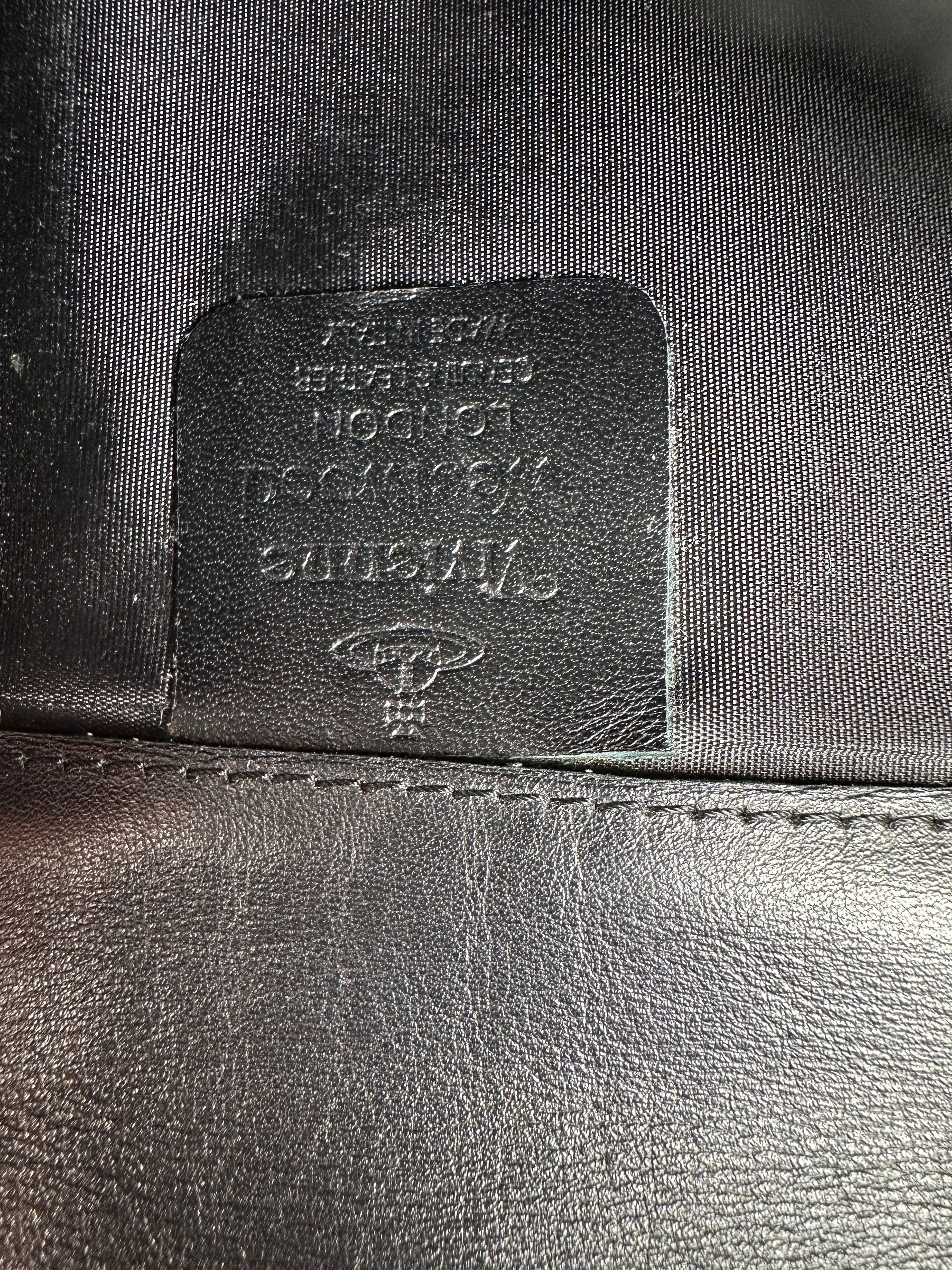Vivienne Westwood Vintage Logo Embossed Long Wallet Purple Size ONE SIZE - 6 Thumbnail