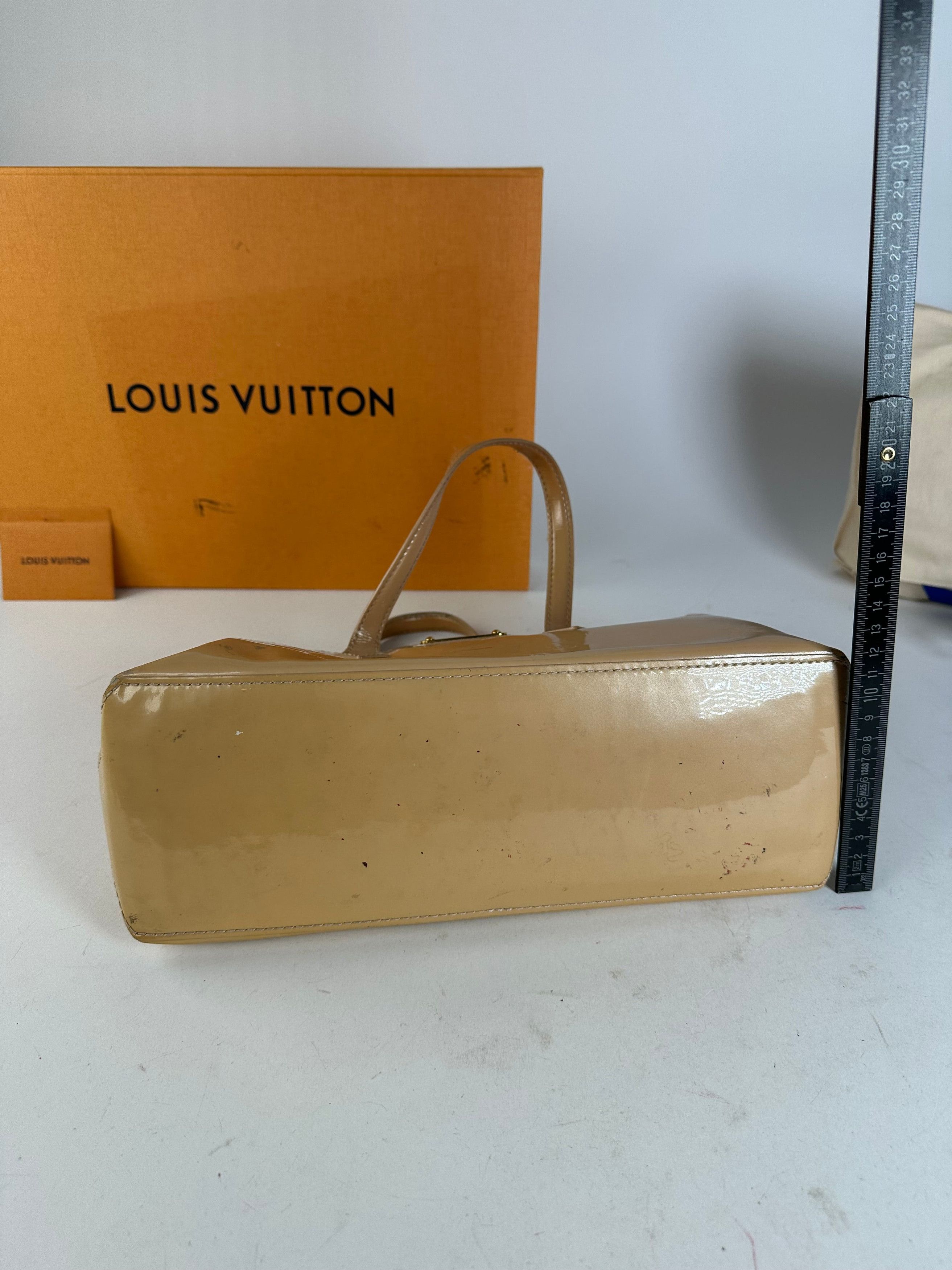 Louis Vuitton Vintage Monogram Vernis Handbag Beige Size ONE SIZE - 9 Thumbnail