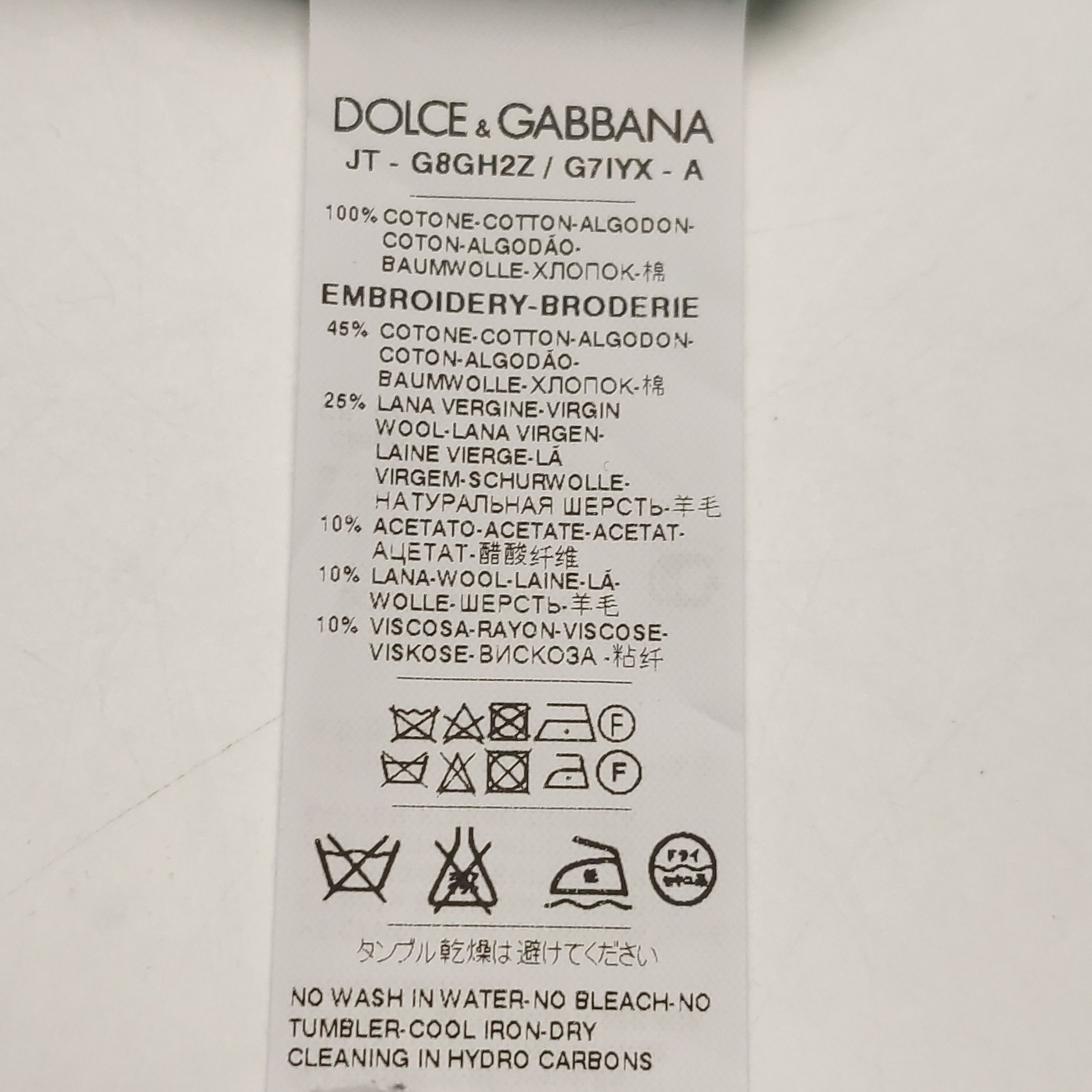 Dolce & Gabbana Dolce & Gabbana Men s Short Sleeve Shirts Size US S / EU 44-46 / 1 - 7 Thumbnail