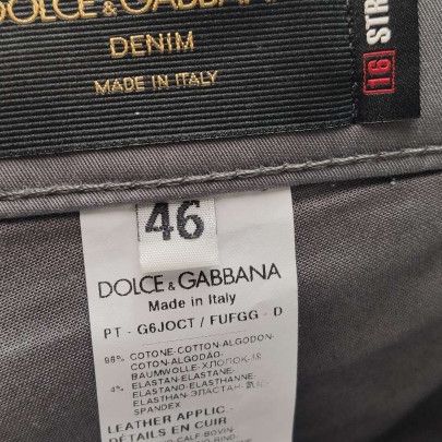 Dolce & Gabbana Dolce & Gabbana Men 30 Casual Pants Size US 30 / EU 46 - 6 Thumbnail