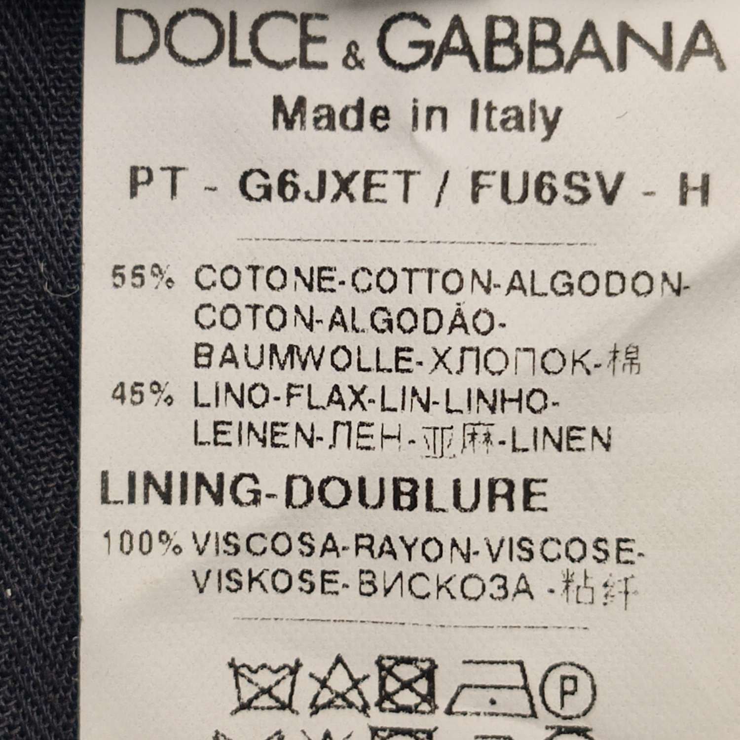 Dolce & Gabbana Dolce & Gabbana Men 34 Casual Pants Size US 34 / EU 50 - 7 Thumbnail
