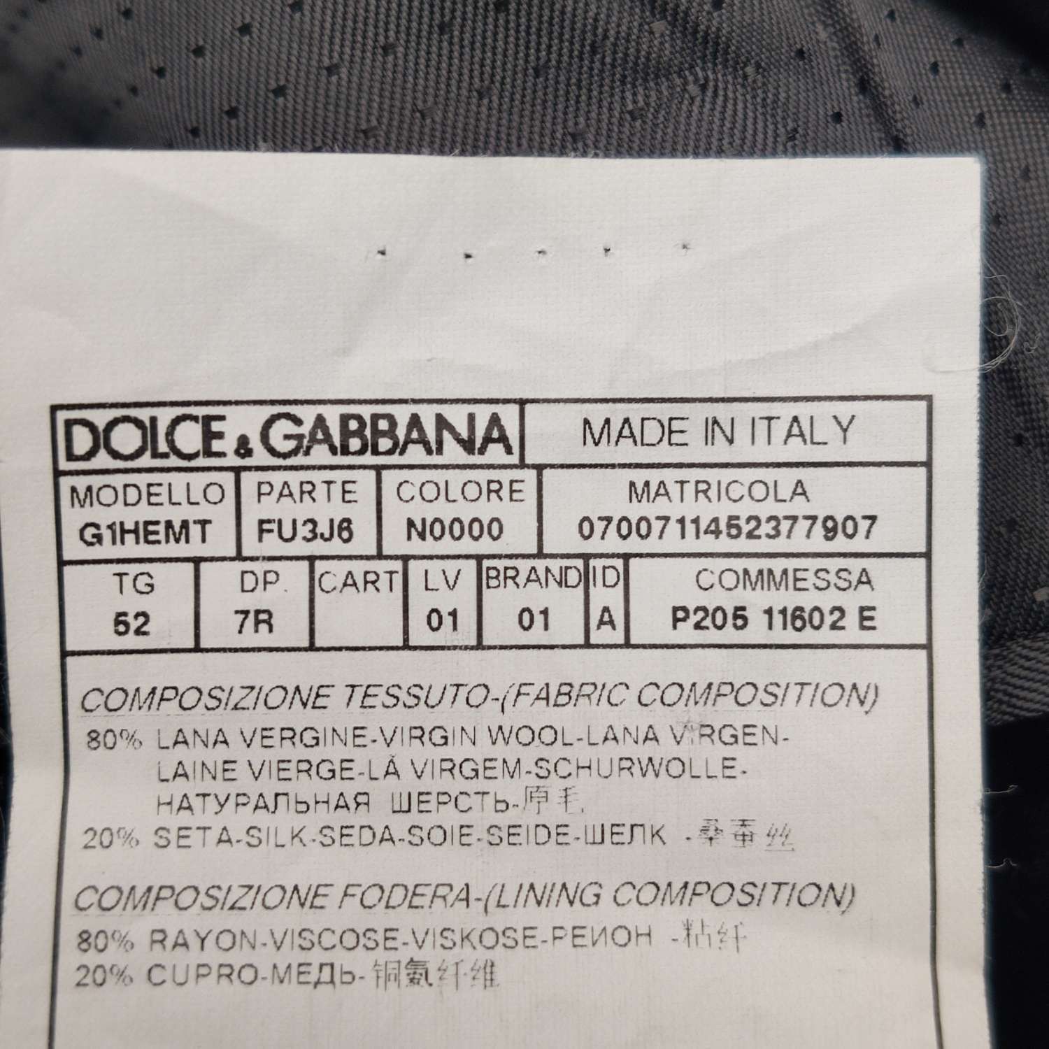 Dolce & Gabbana Dolce & Gabbana Men xl Light Jackets Size US XL / EU 56 / 4 - 6 Thumbnail