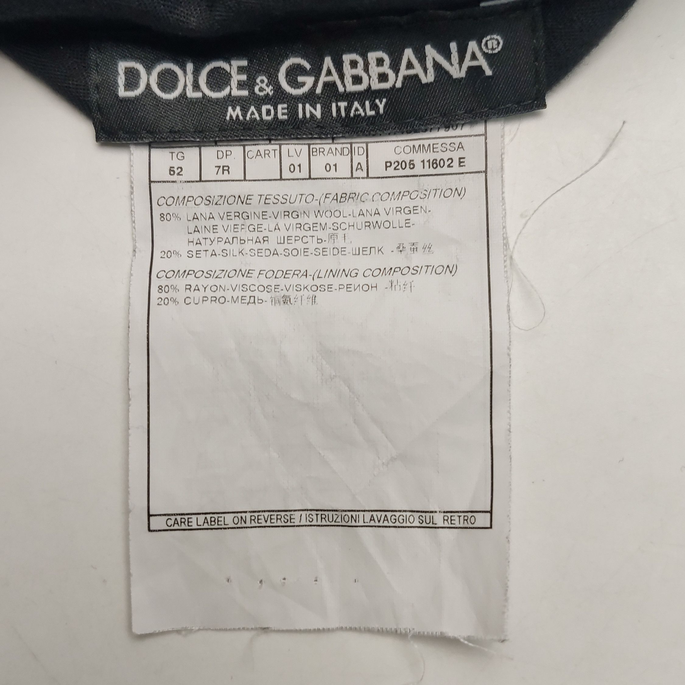 Dolce & Gabbana Dolce & Gabbana Men xl Light Jackets Size US XL / EU 56 / 4 - 10 Thumbnail