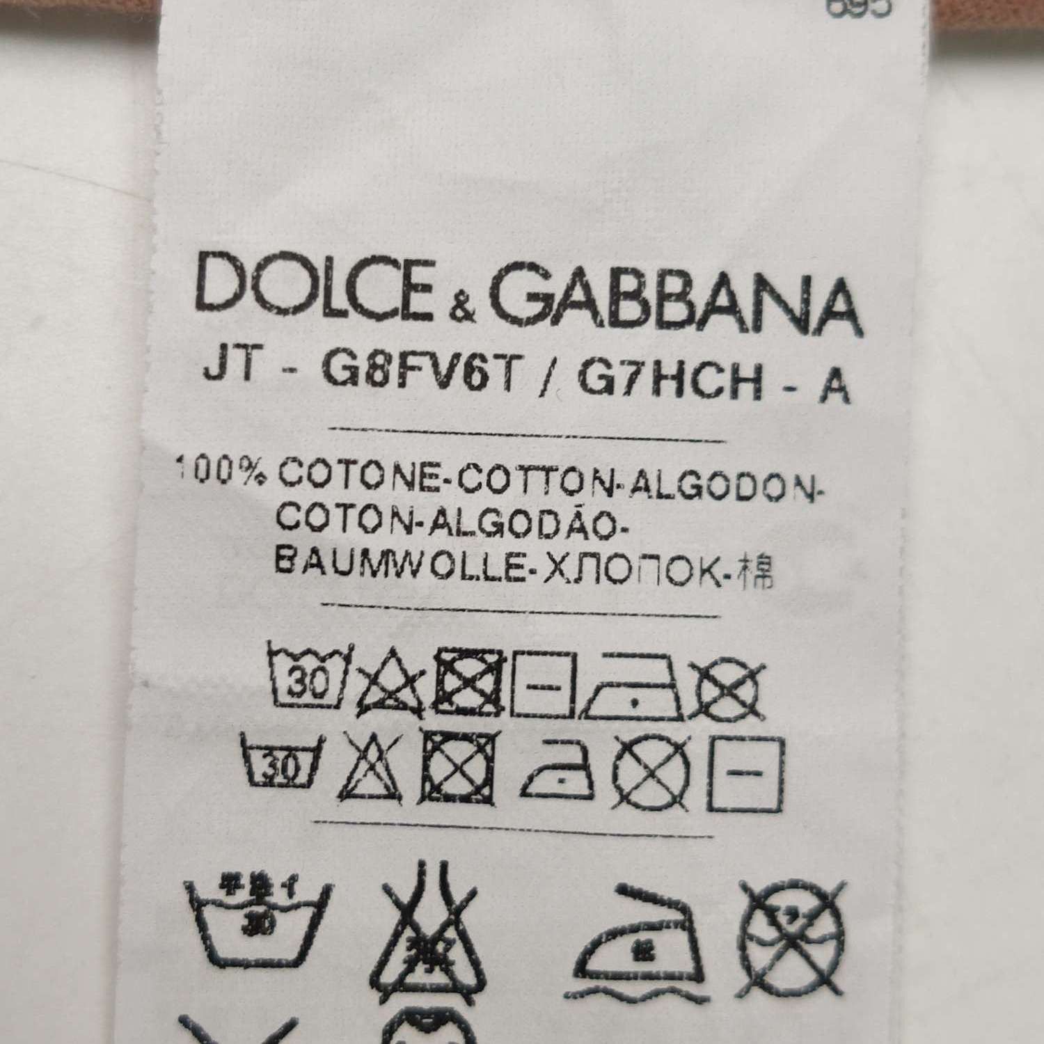 Dolce & Gabbana Dolce & Gabbana Men m Short Sleeve Shirts Size US M / EU 48-50 / 2 - 6 Thumbnail