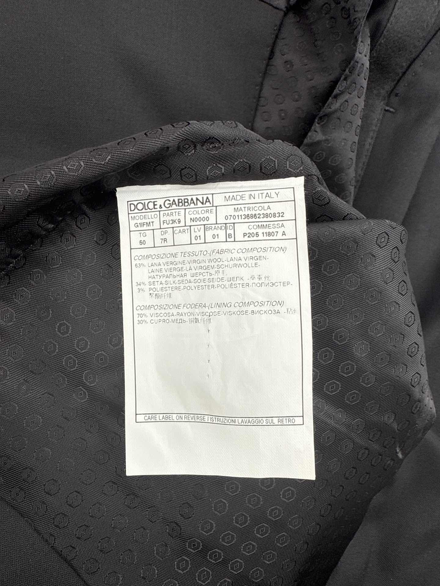 Dolce & Gabbana Dolce & Gabbana Men l Light Jackets Size US L / EU 52-54 / 3 - 8 Thumbnail