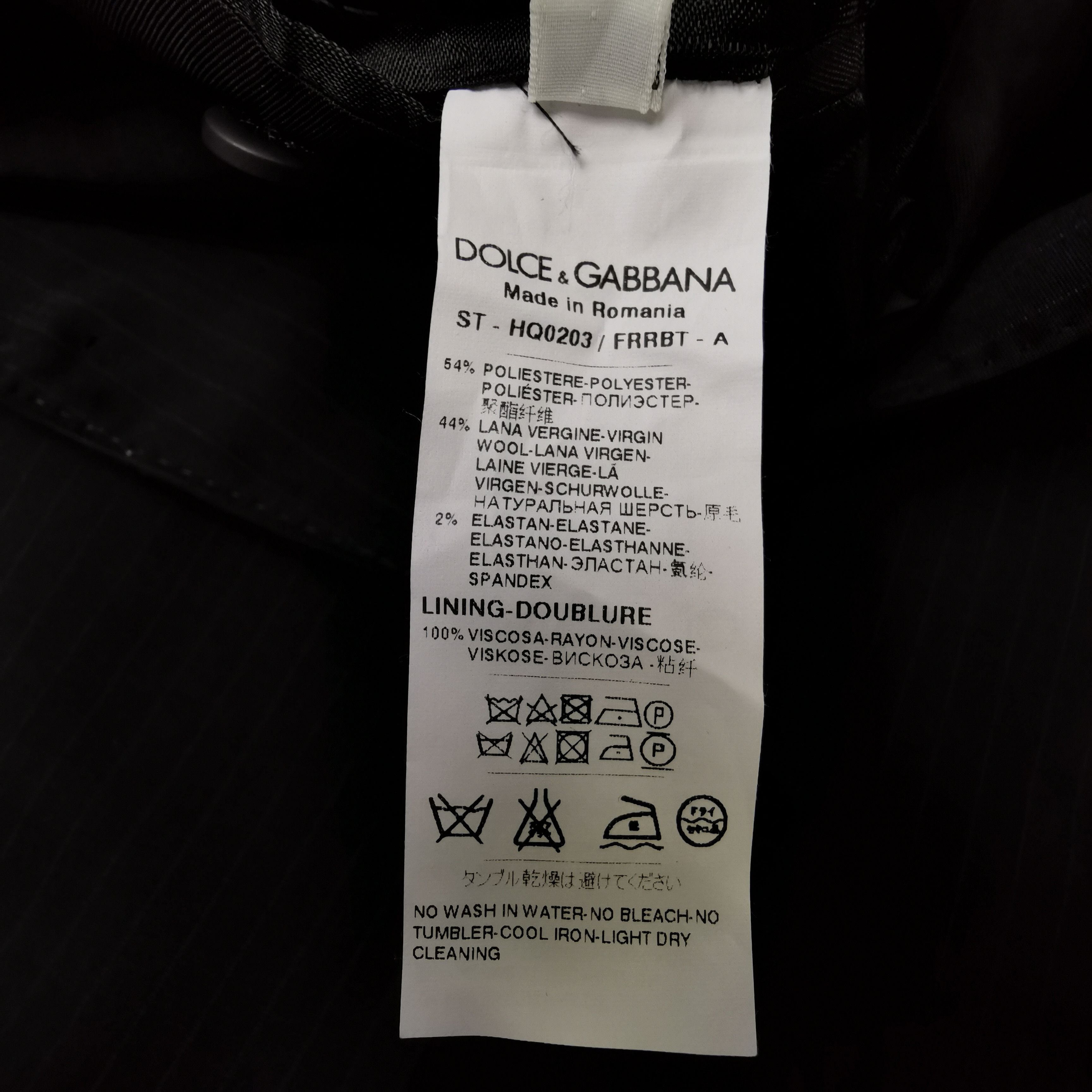 Dolce & Gabbana Dolce & Gabbana Men s Light Jackets Size US S / EU 44-46 / 1 - 6 Thumbnail