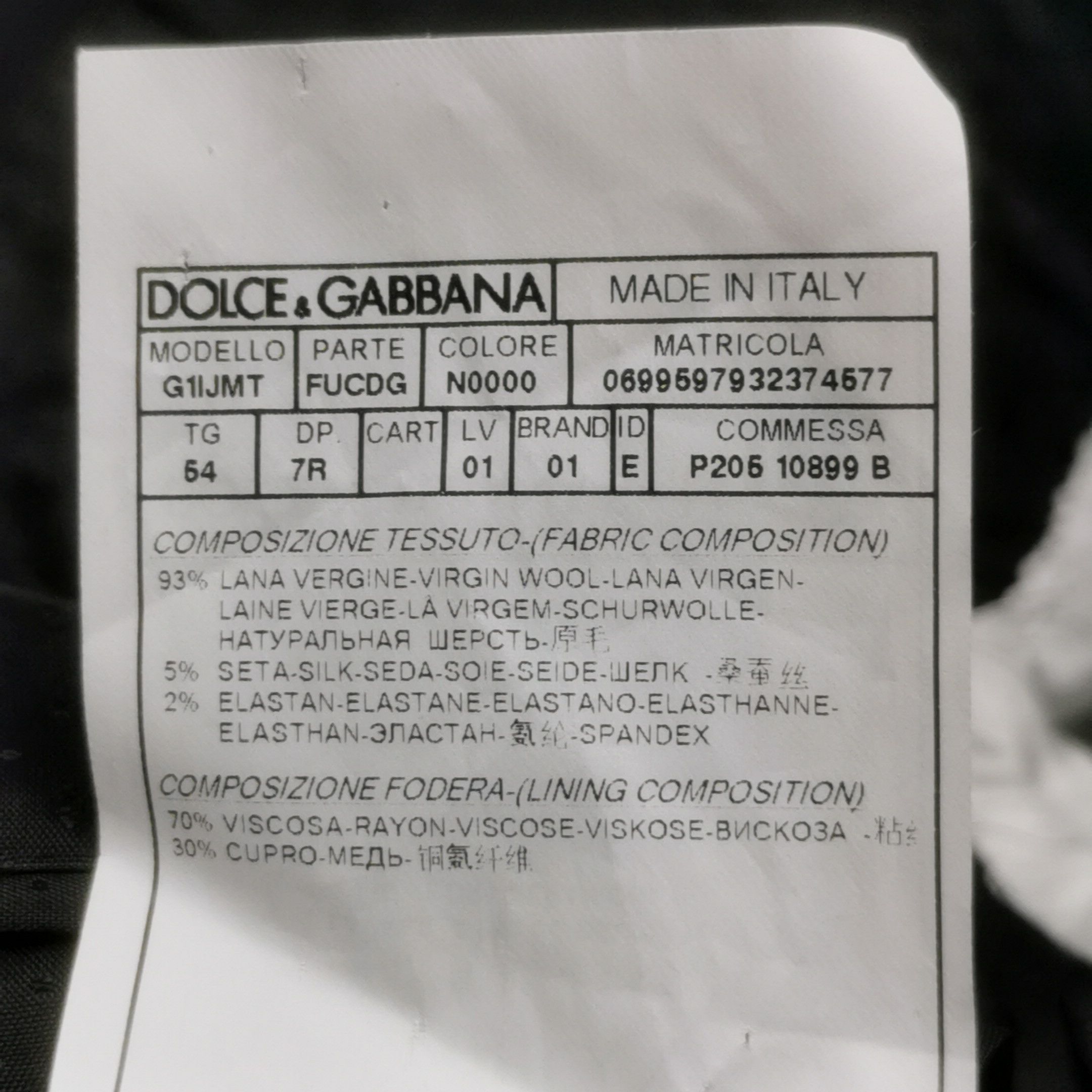 Dolce & Gabbana Dolce & Gabbana Men xxl Light Jackets Size US XXL / EU 58 / 5 - 7 Thumbnail