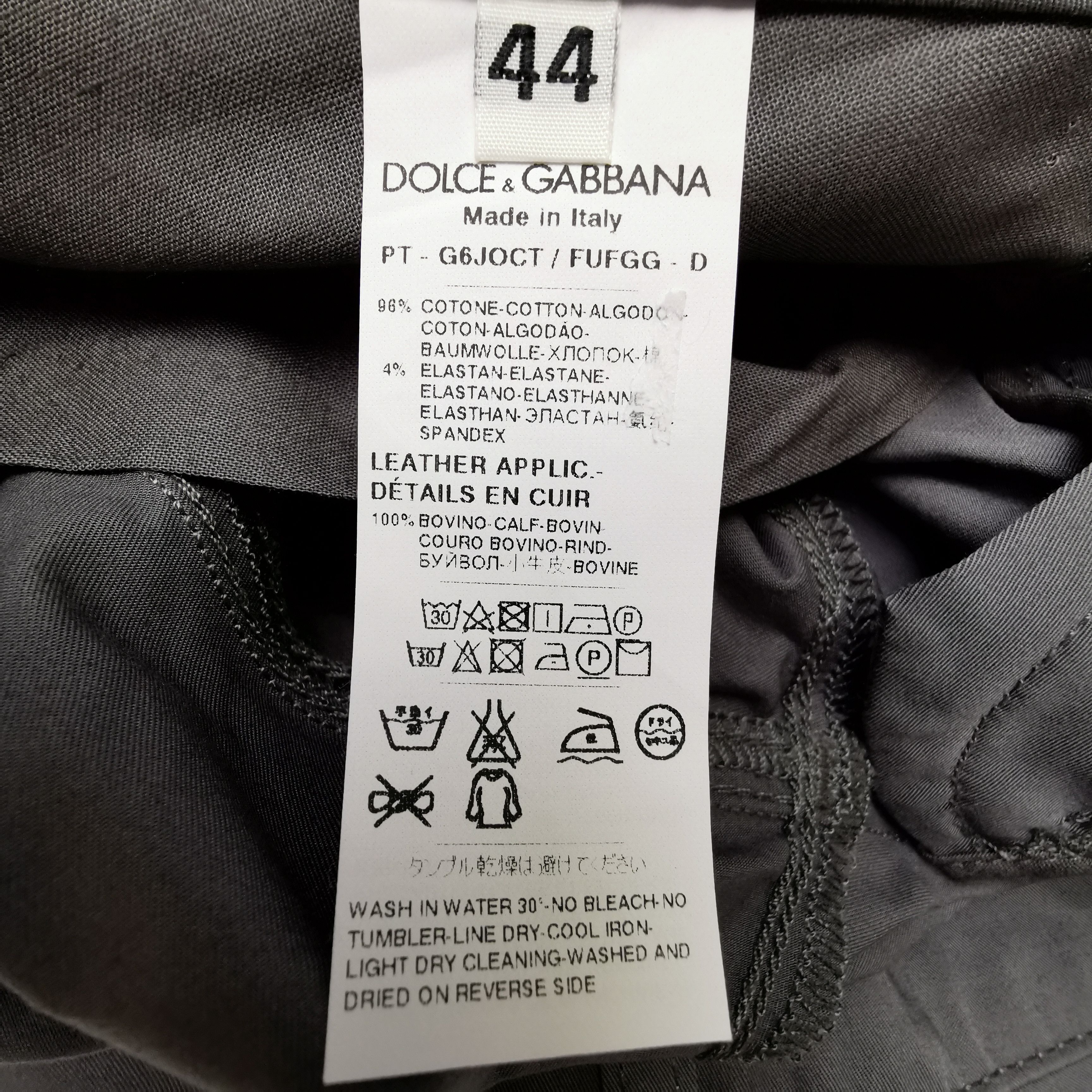 Dolce & Gabbana Dolce & Gabbana Men 30 Casual Pants Size US 30 / EU 46 - 8 Thumbnail