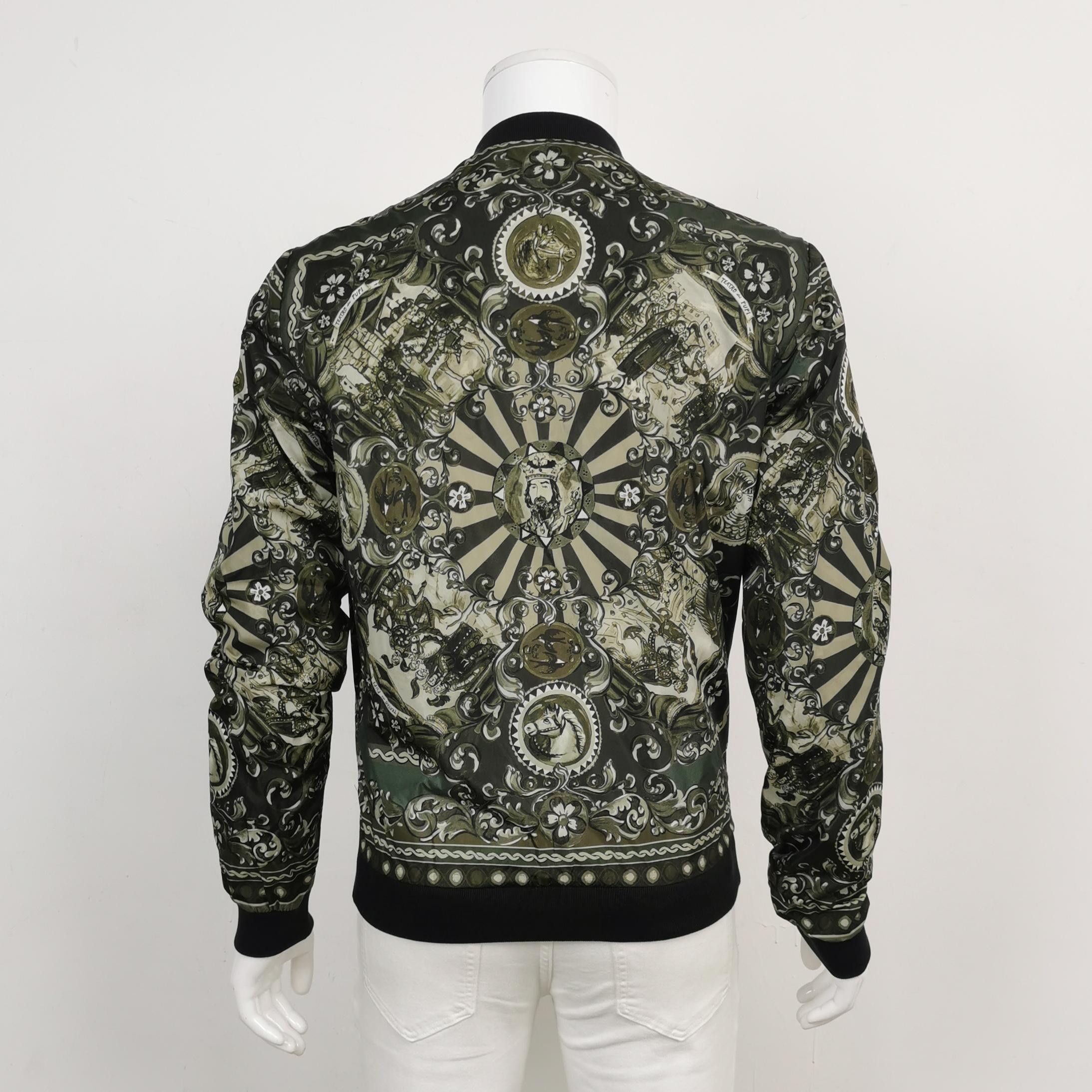 Dolce & Gabbana Dolce & Gabbana Men m Light Jackets Size US M / EU 48-50 / 2 - 2 Thumbnail
