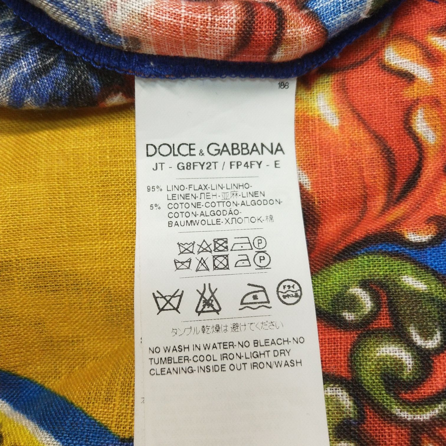 Dolce & Gabbana Dolce & Gabbana Men xs Short Sleeve Shirts Size US XS / EU 42 / 0 - 5 Thumbnail